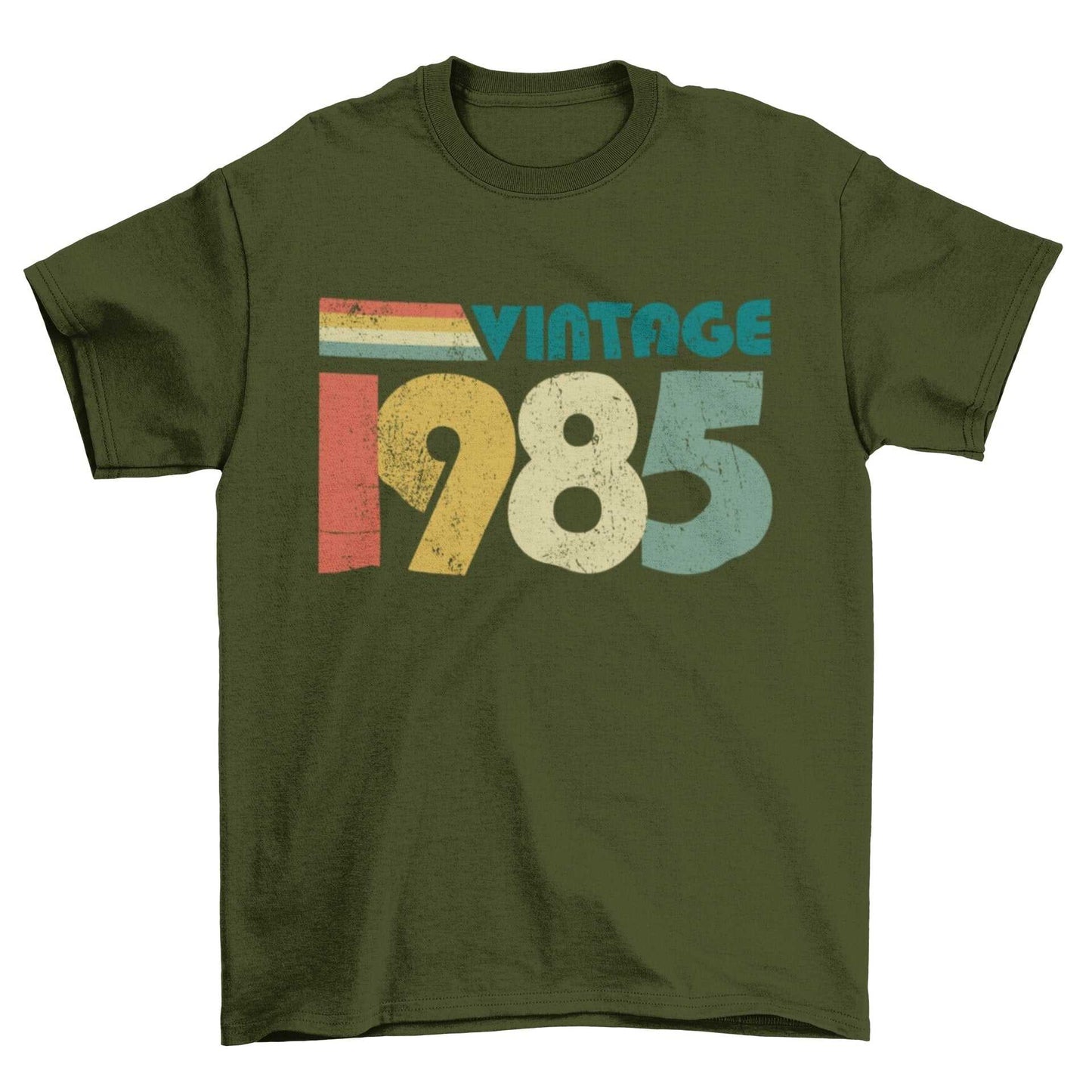 2025 Birthday PERSONALISED 40th T Shirt Vintage 1985 With Name & Age OGalaxy Tees