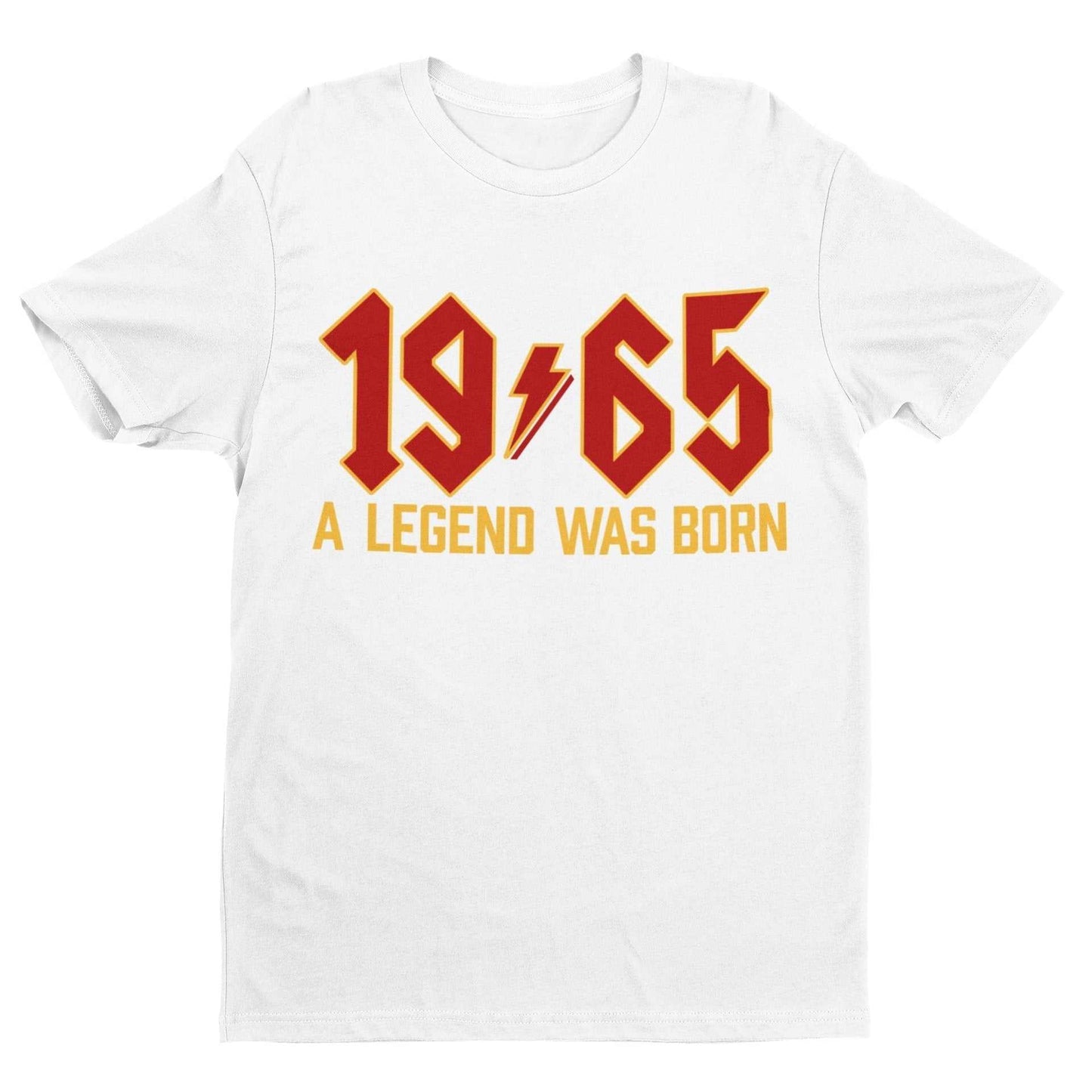 60th Birthday T Shirt For 2025 1965 A Legend Was Born Retro Heavy MetaGalaxy Tees