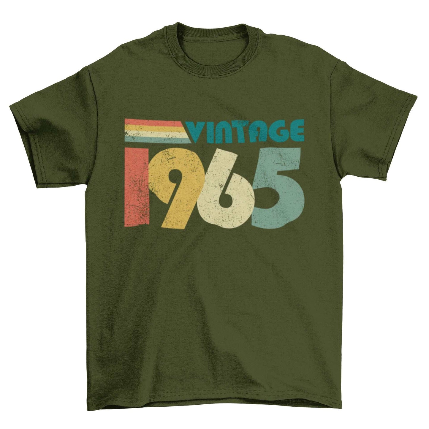 60th birthday 1965 retro style t-shirt in vintage design, perfect gift idea for 2025.
