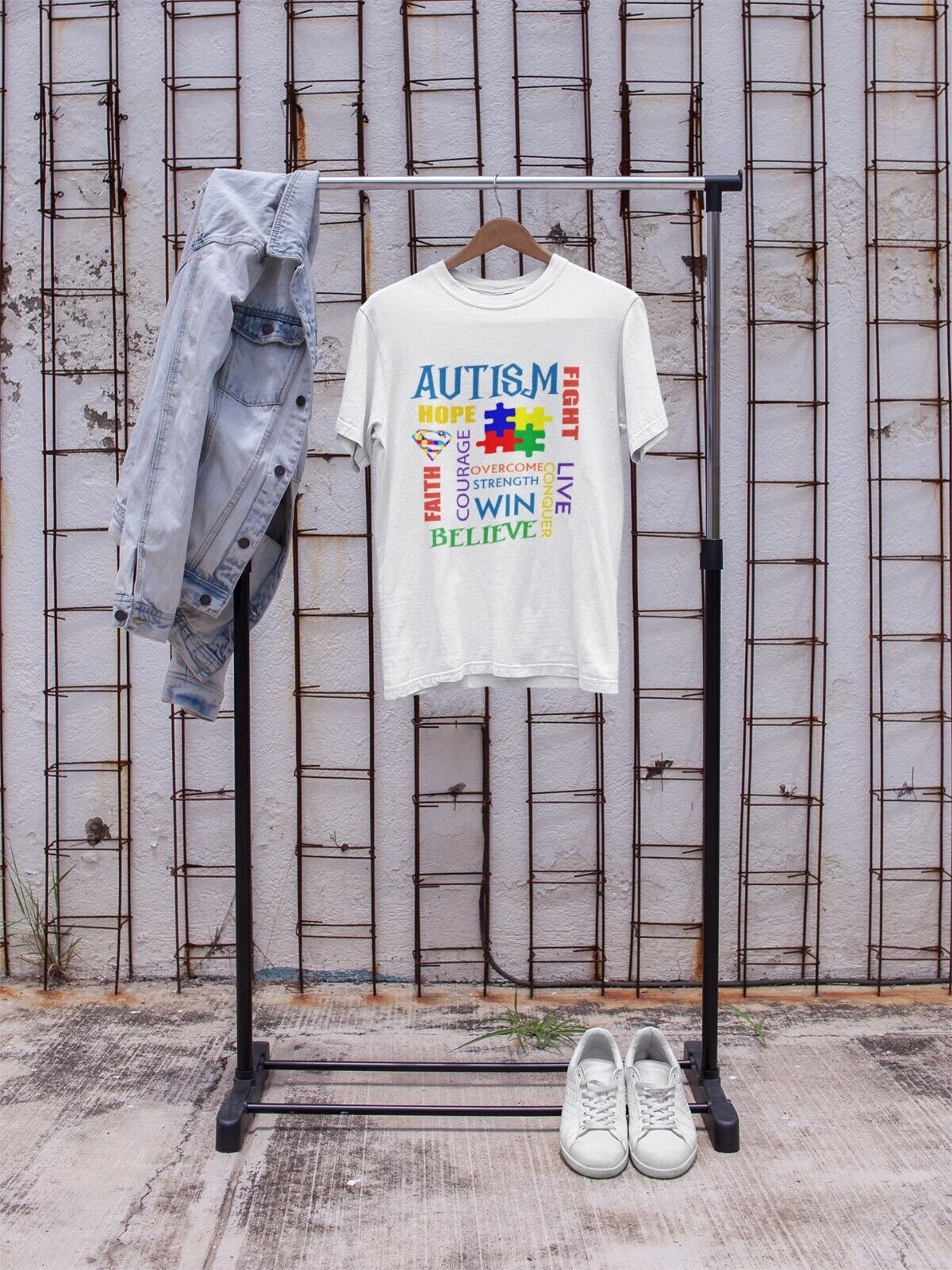 Autism Awareness and Support T Shirt Faith Autistic Courage Good to BeGalaxy Tees