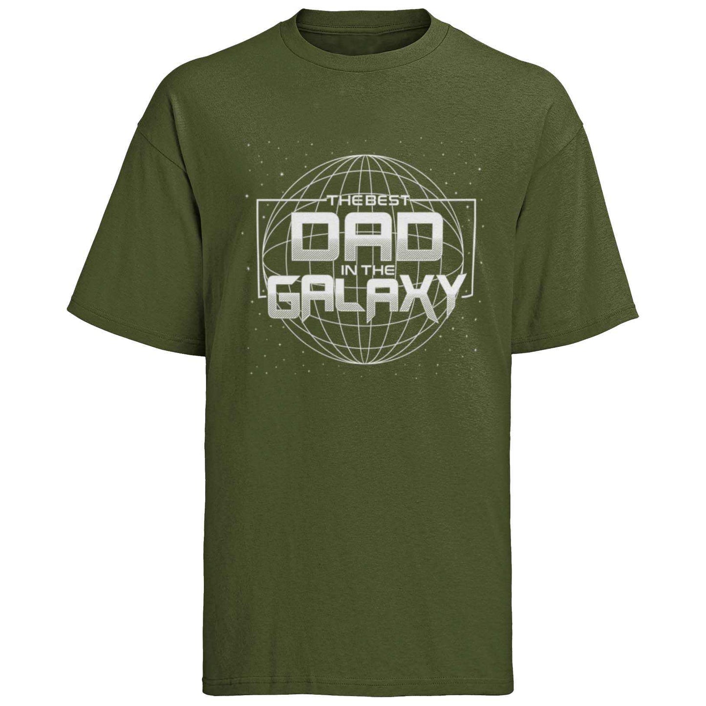 Best Dad In The Galaxy T Shirt Fathers Day Christmas Gift Present New Galaxy Tees