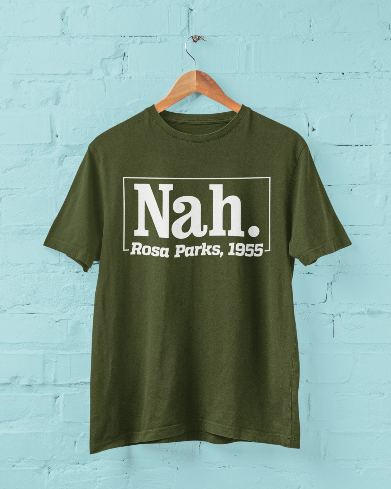 Black Lives Matter T Shirt Nah. Roas Parks 1955 Civil Rights Tribute BGalaxy Tees