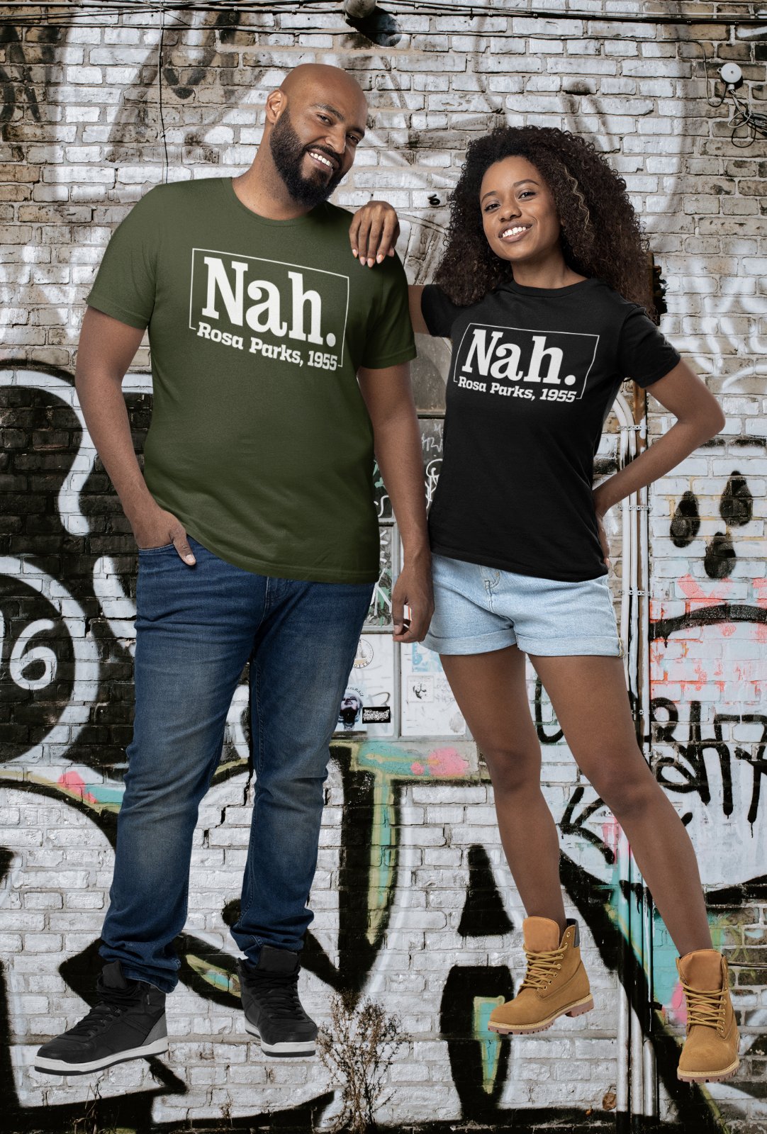 Black Lives Matter T Shirt Nah. Roas Parks 1955 Civil Rights Tribute BGalaxy Tees