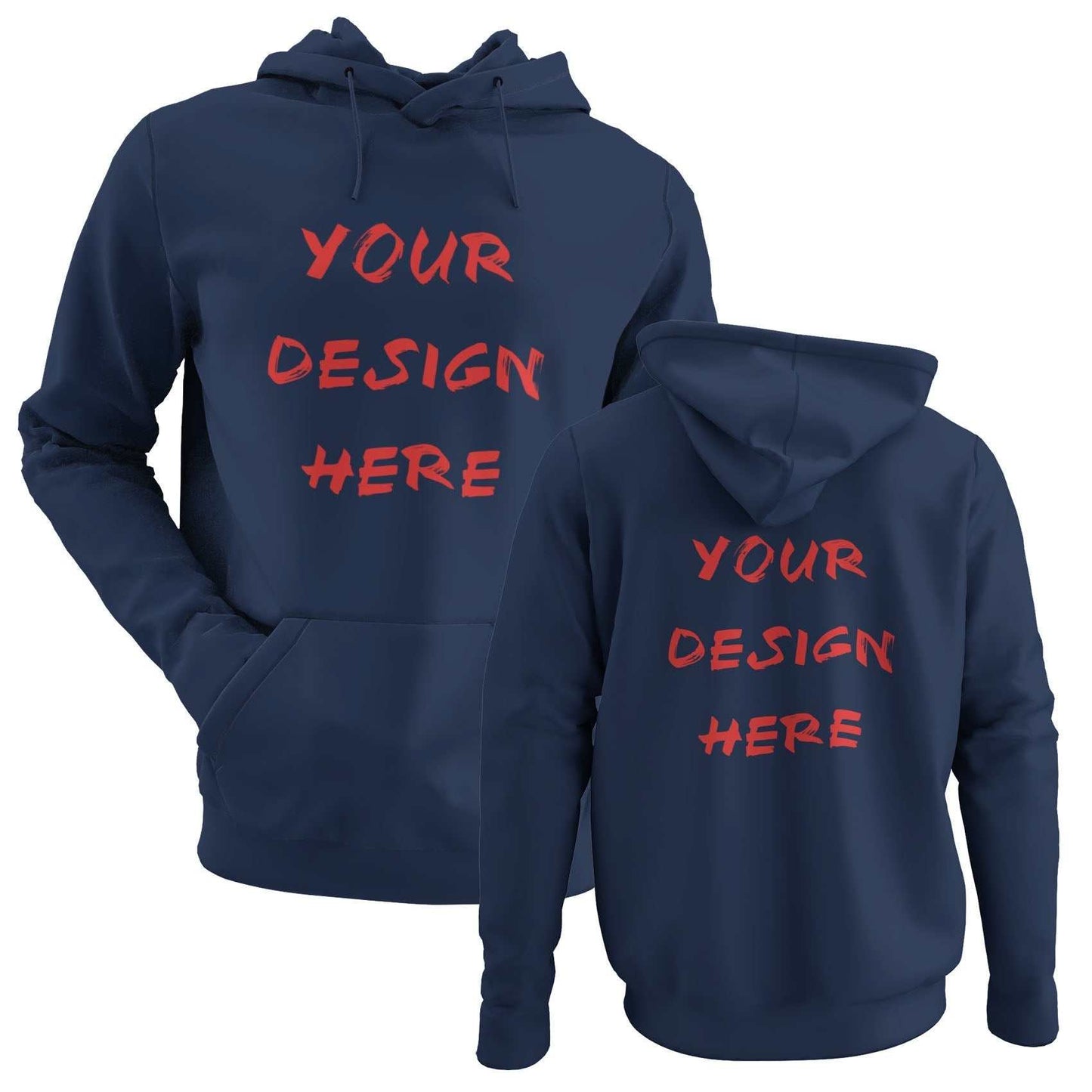 Custom Printed Hoodie - Your Design / Text - Easy Online CustomisationGalaxy Tees