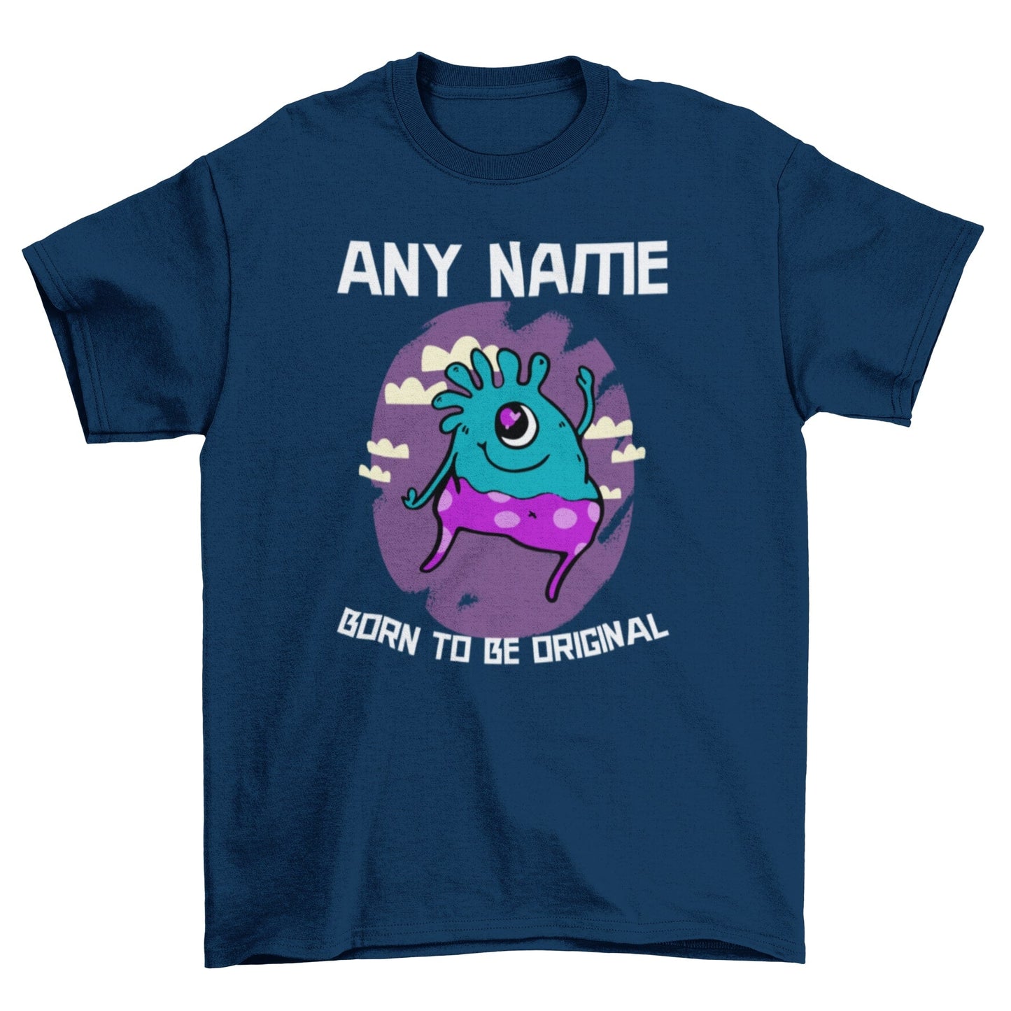 Customisable Born To be Original Kids T-shirt Personalised With Name CGalaxy Tees