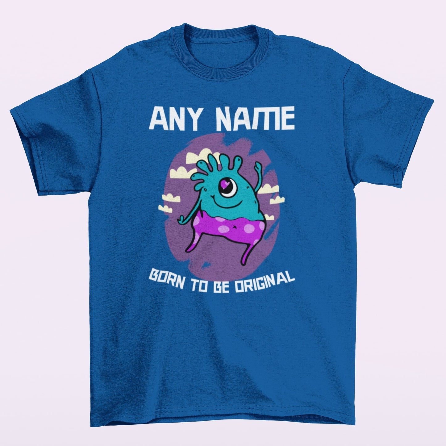 Customisable Born To be Original Kids T-shirt Personalised With Name CGalaxy Tees