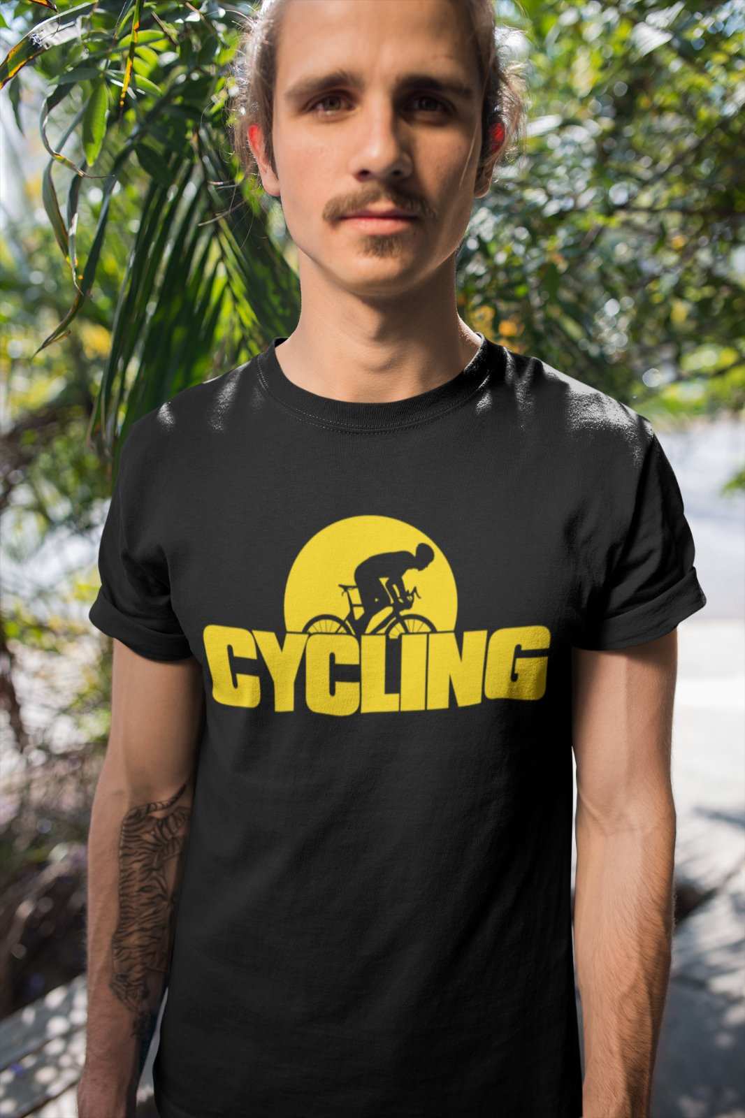 Cycling Sun T Shirt For Cyclist Gift Idea Bike Cycle Dad Fitness Bike Galaxy Tees