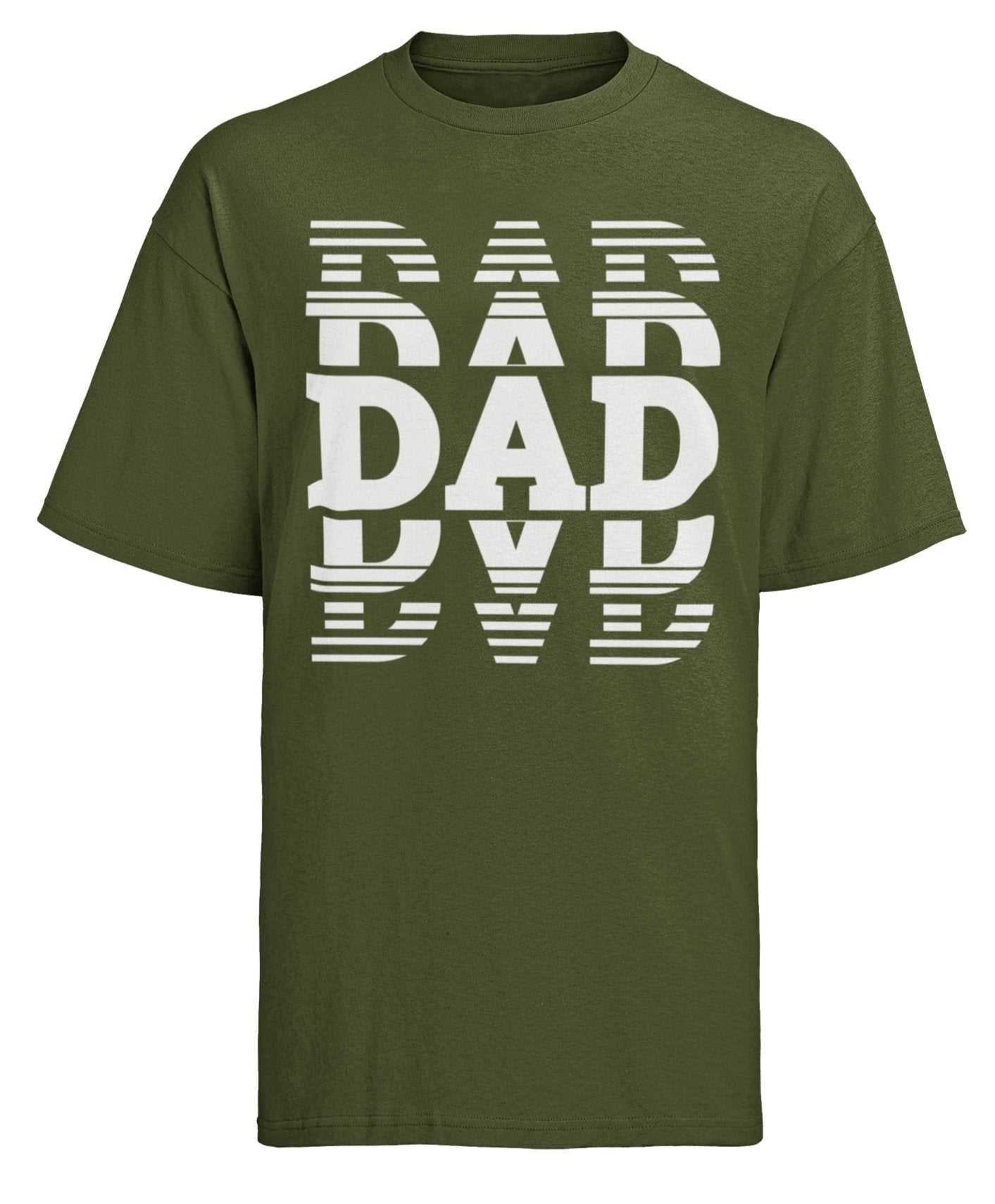 Dad typography t-shirt, novelty Father's Day gift idea.