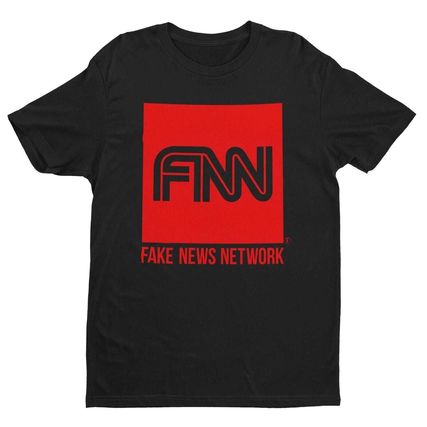 FAKE NEWS NETWORK Funny Parody T Shirt Trump Donald Network TV ConservGalaxy Tees