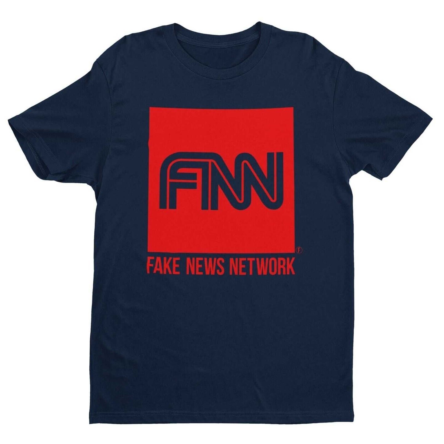 FAKE NEWS NETWORK Funny Parody T Shirt Trump Donald Network TV ConservGalaxy Tees