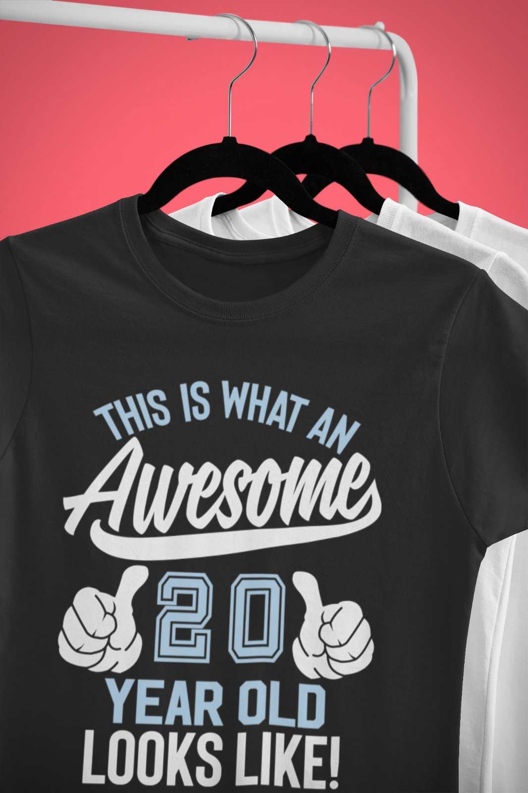 Funny 20th Birthday T Shirt This Is What An Awesome 20 Year Old Looks Galaxy Tees