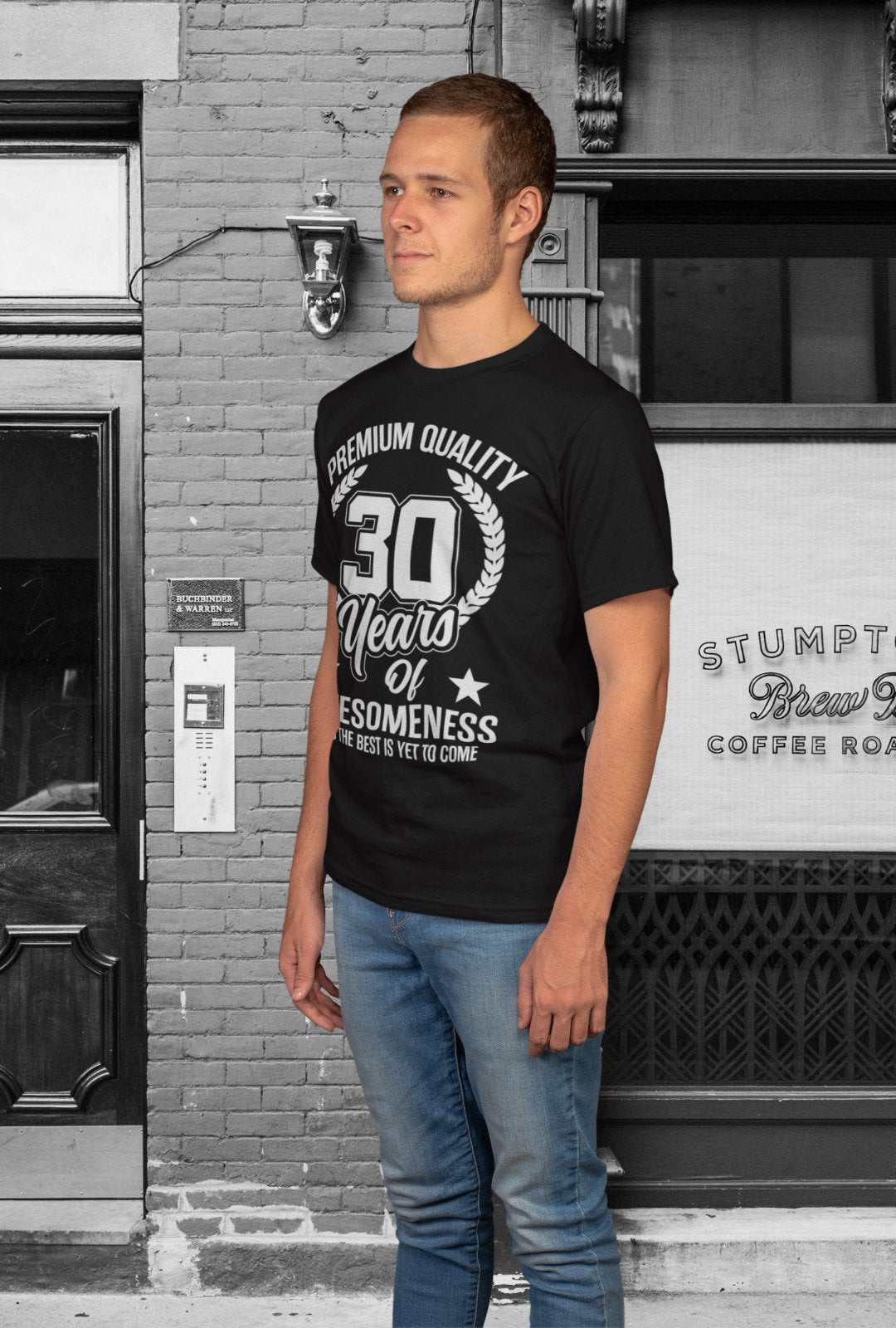 Funny 30th Birthday T Shirt 30 Years Of Awesomeness And The Best Is YeGalaxy Tees