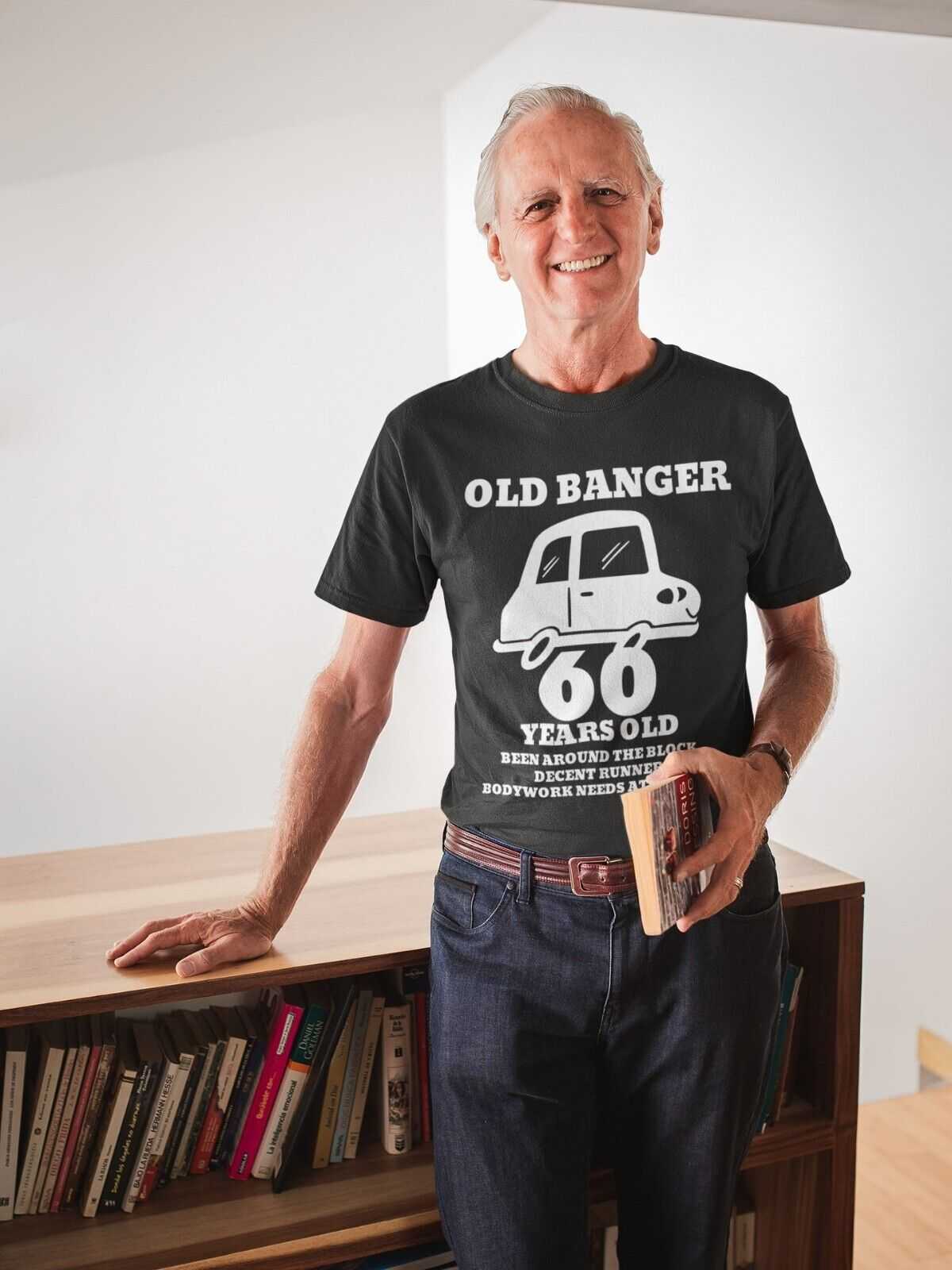 Funny 60th Birthday T Shirt OLD BANGER 60 Years Old Gift Idea Novelty Galaxy Tees