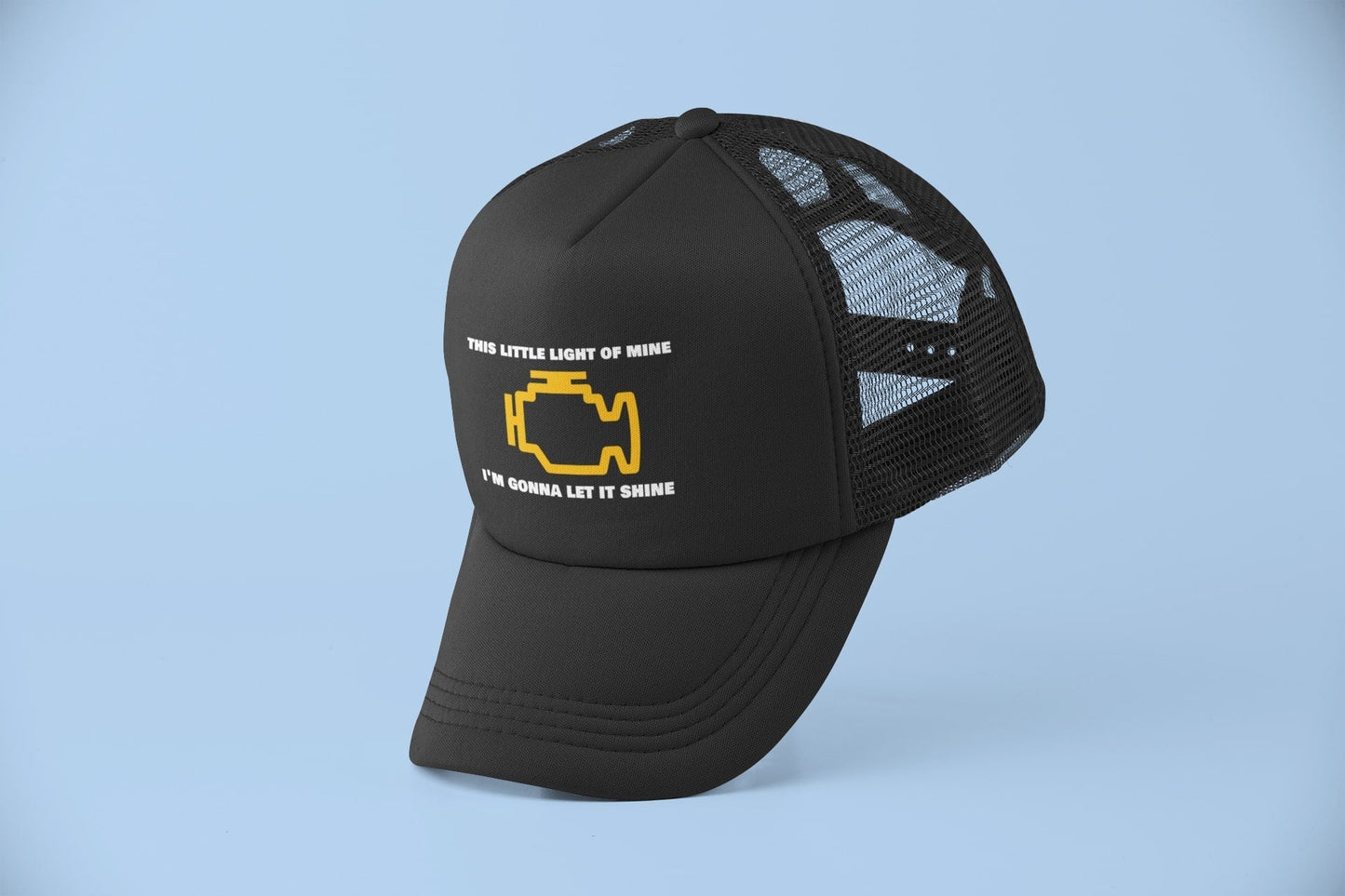Funny Engine Light Trucker Cap This Little Light I'm Going To Let It SGalaxy Tees