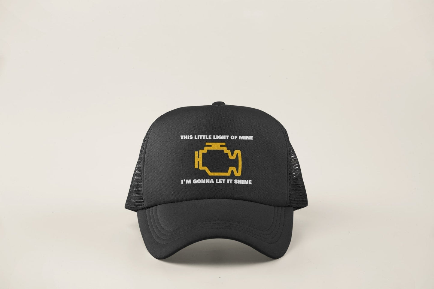 Funny Engine Light Trucker Cap This Little Light I'm Going To Let It SGalaxy Tees