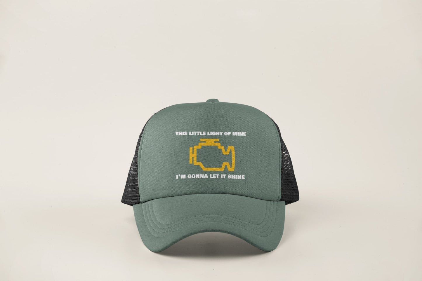 Funny Engine Light Trucker Cap This Little Light I'm Going To Let It SGalaxy Tees