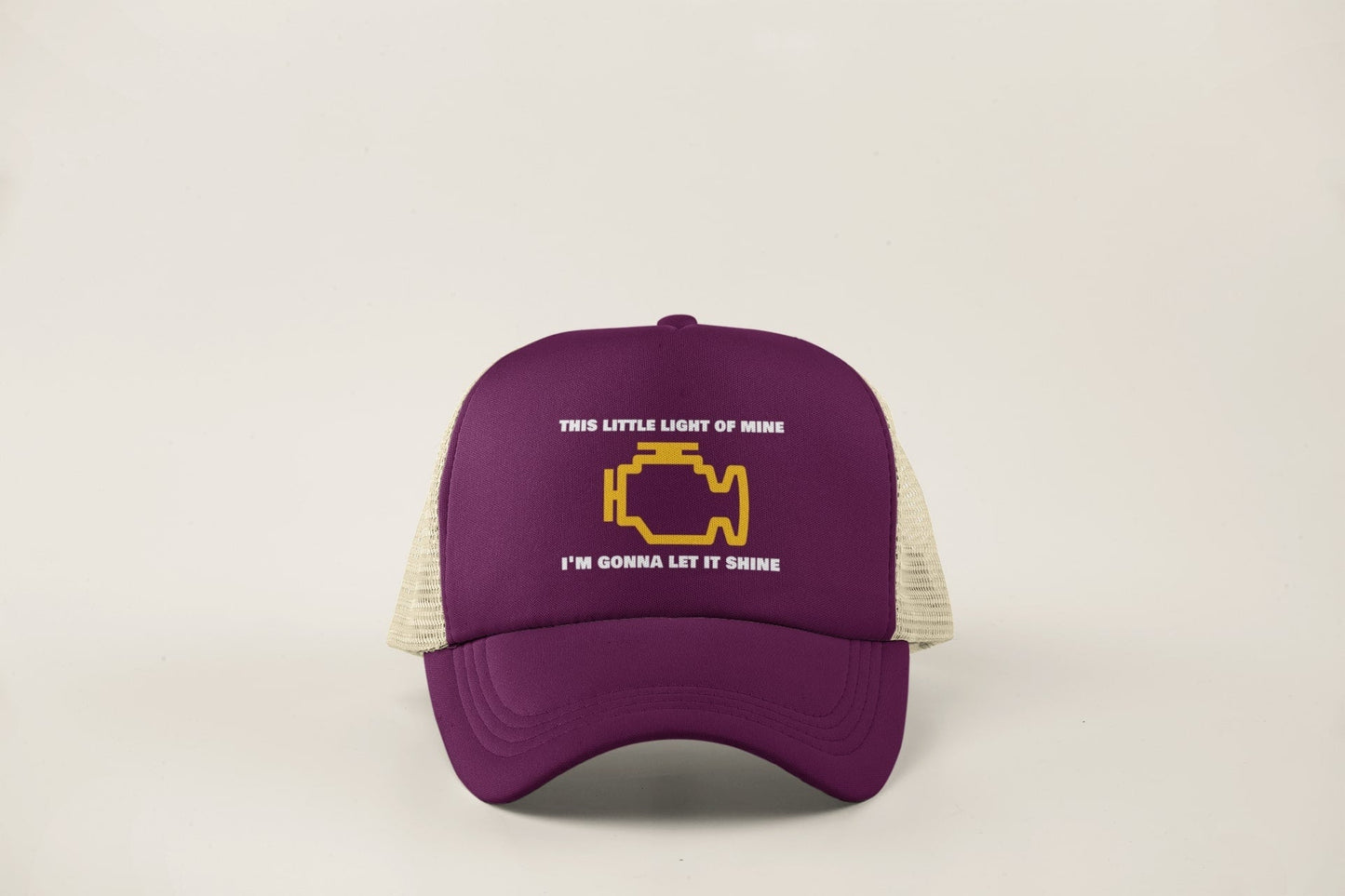 Funny Engine Light Trucker Cap This Little Light I'm Going To Let It SGalaxy Tees