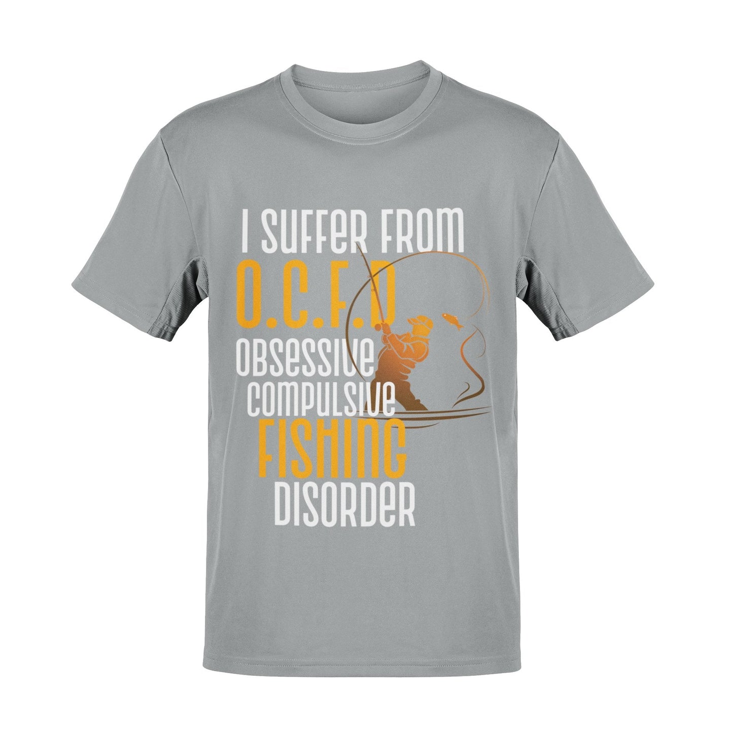 Funny Fishing T Shirt I Suffer From OCFD Obsessive Fishing Disorder OCGalaxy Tees