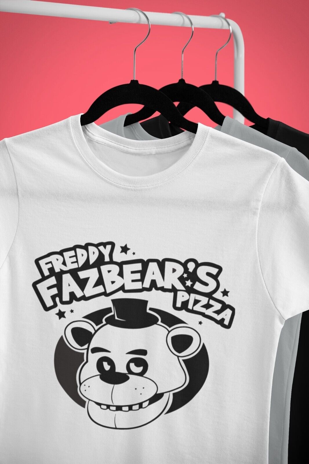Funny Gamer T Shirt FREDDY FAZBEAR'S PIZZA Five Nights Video Gaming HoGalaxy Tees