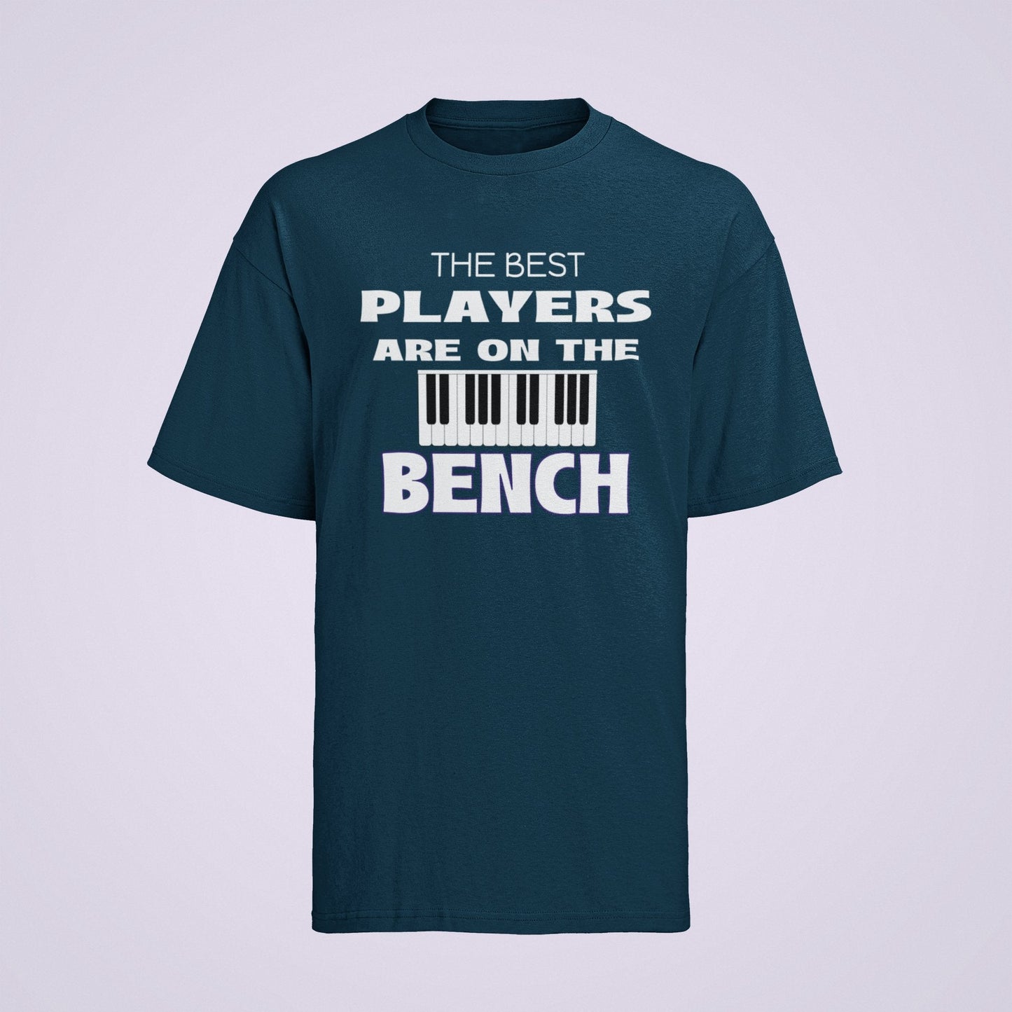 Funny Piano Keyboard Player T Shirt The Best Players Are On The Bench Galaxy Tees