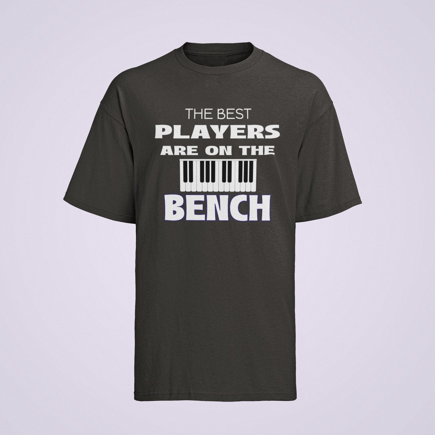 Funny Piano Keyboard Player T Shirt The Best Players Are On The Bench Galaxy Tees