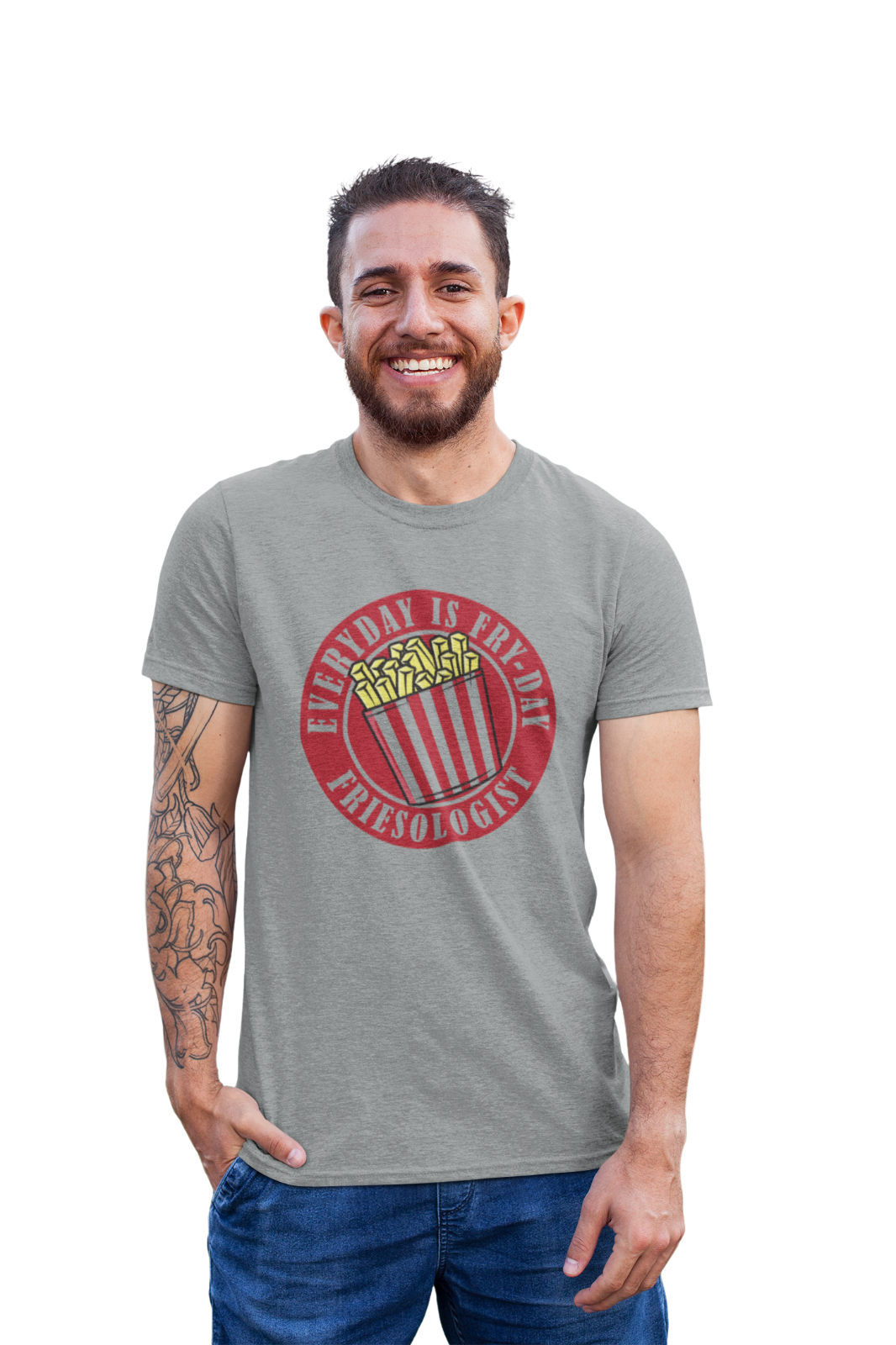 Funny Sarcastic T Shirt Everyday Is Fryday Friday Pun Food Joke Chips Galaxy Tees