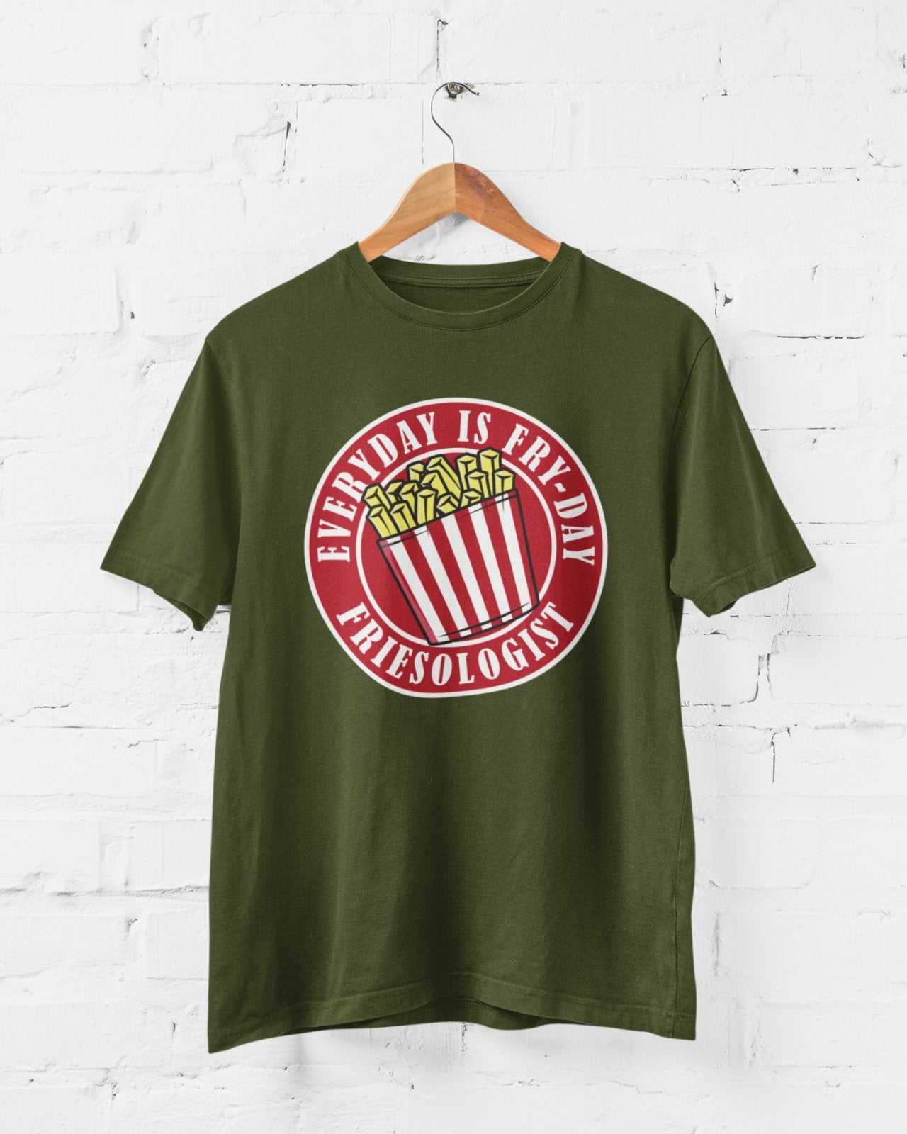 Funny Sarcastic T Shirt Everyday Is Fryday Friday Pun Food Joke Chips Galaxy Tees