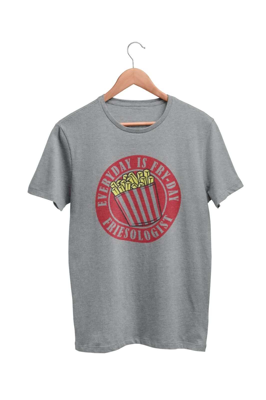 Funny Sarcastic T Shirt Everyday Is Fryday Friday Pun Food Joke Chips Galaxy Tees