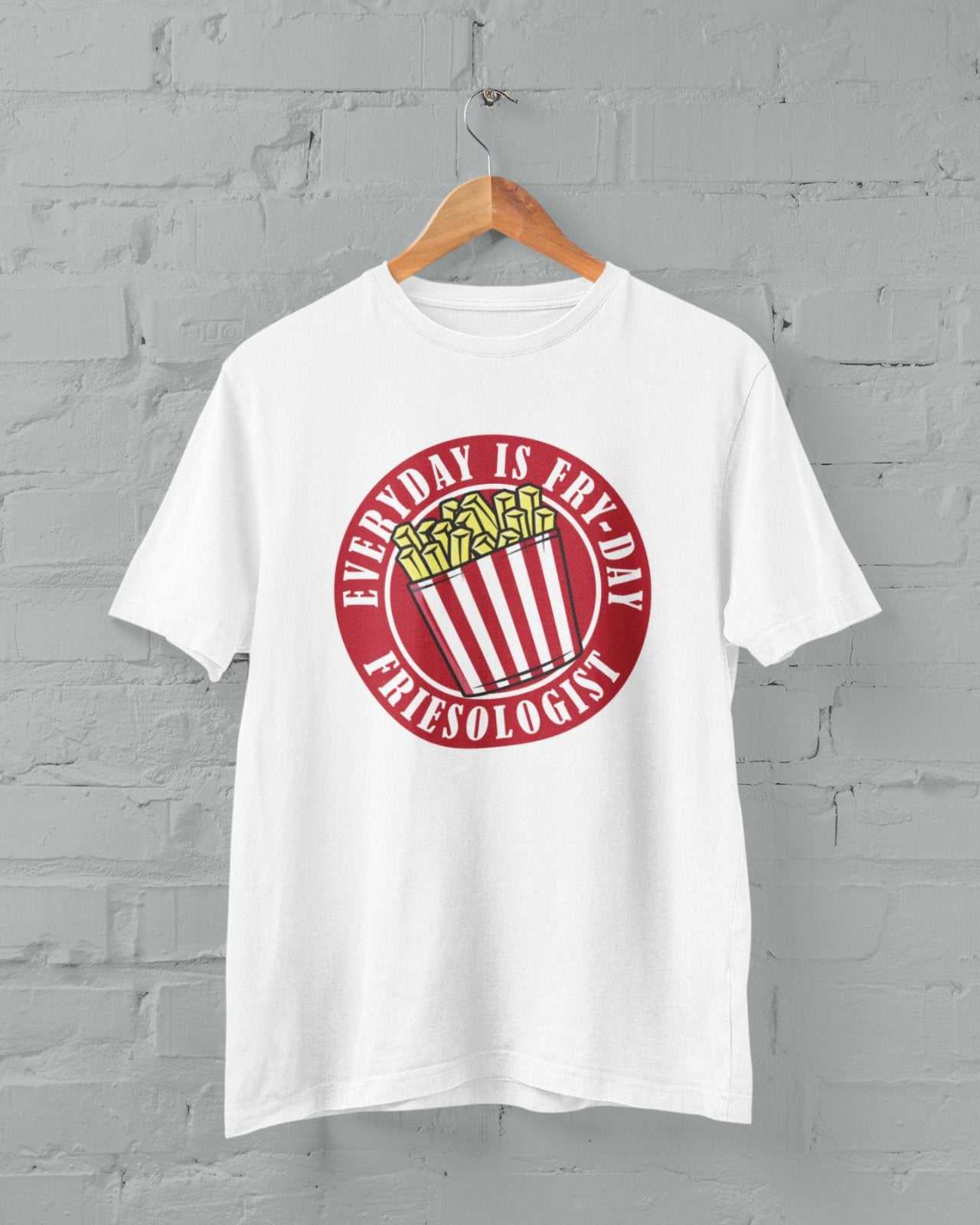Funny Sarcastic T Shirt Everyday Is Fryday Friday Pun Food Joke Chips Galaxy Tees