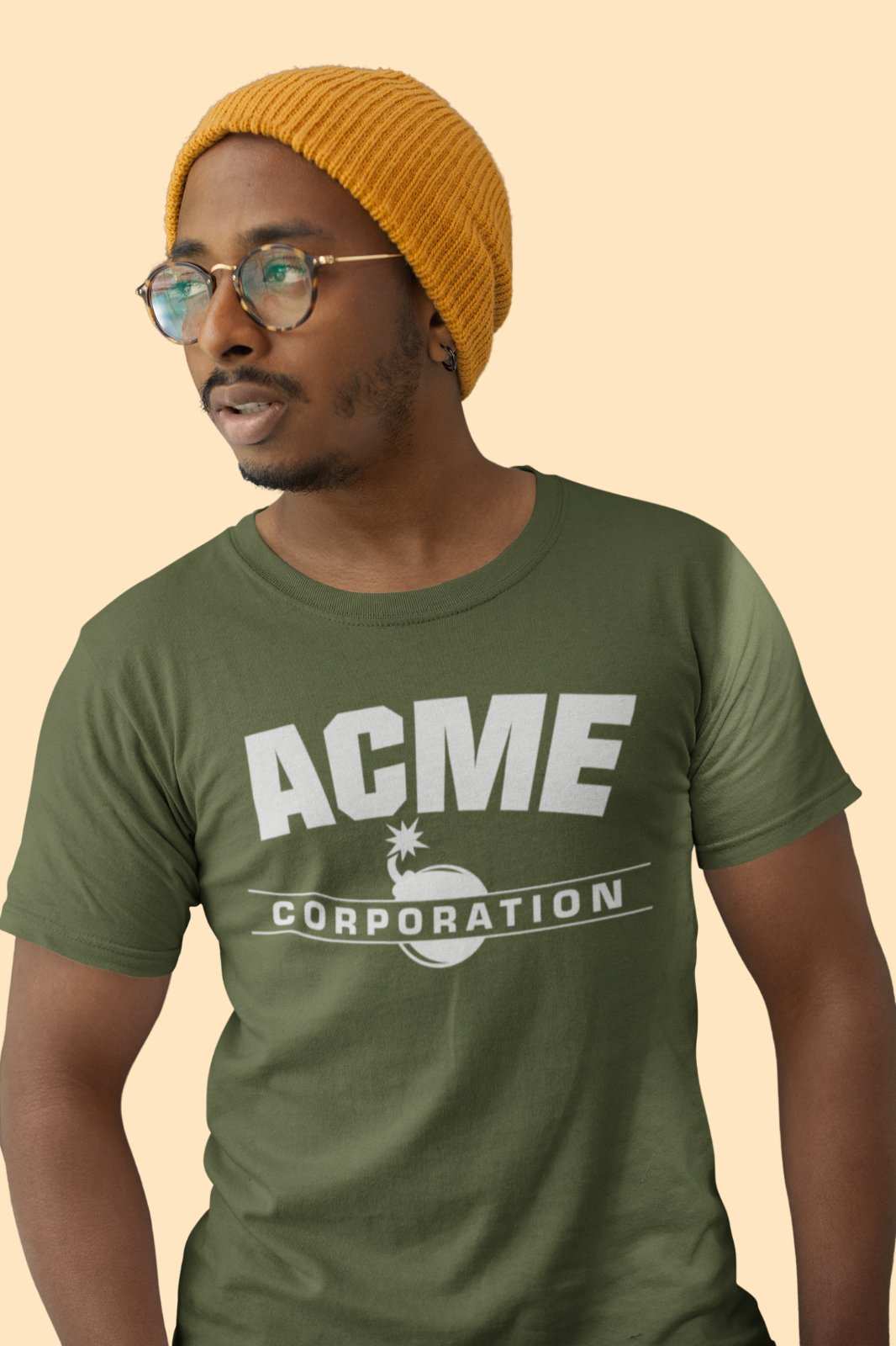 Funny T Shirt Acme Corporation Cartoon Company Novelty Joke Gift Idea Galaxy Tees