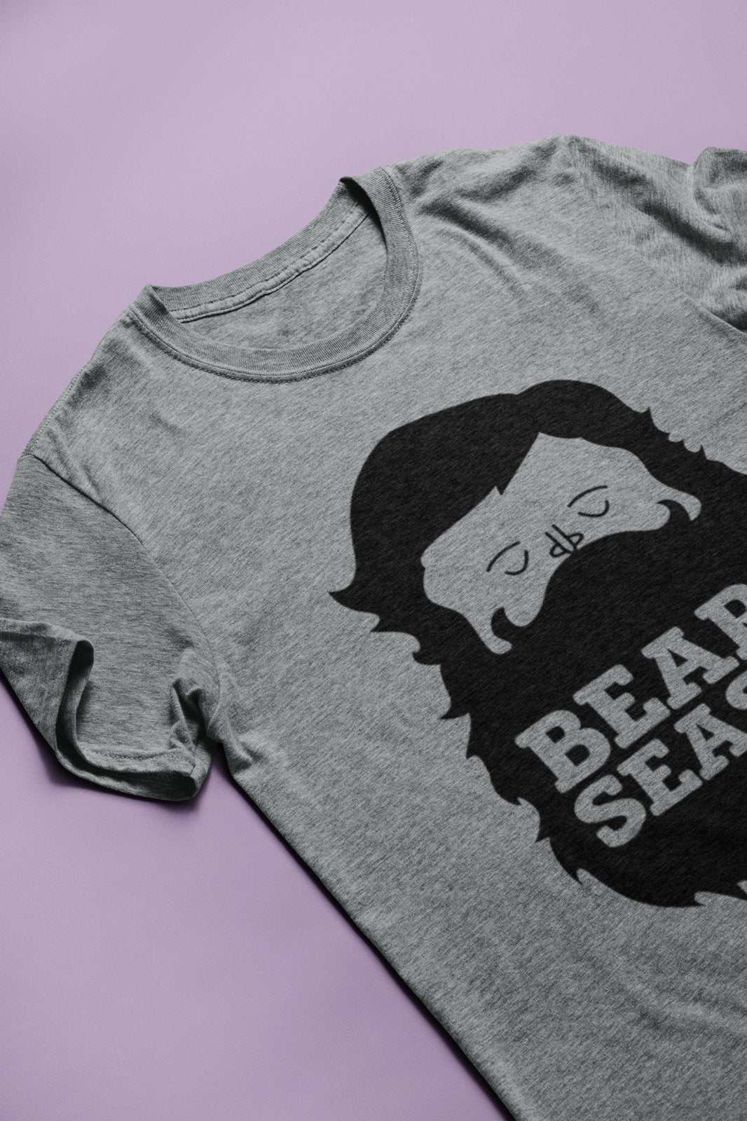 Funny T Shirt Beard Season Novelty Hipster Facial Hair Grooming MovembGalaxy Tees
