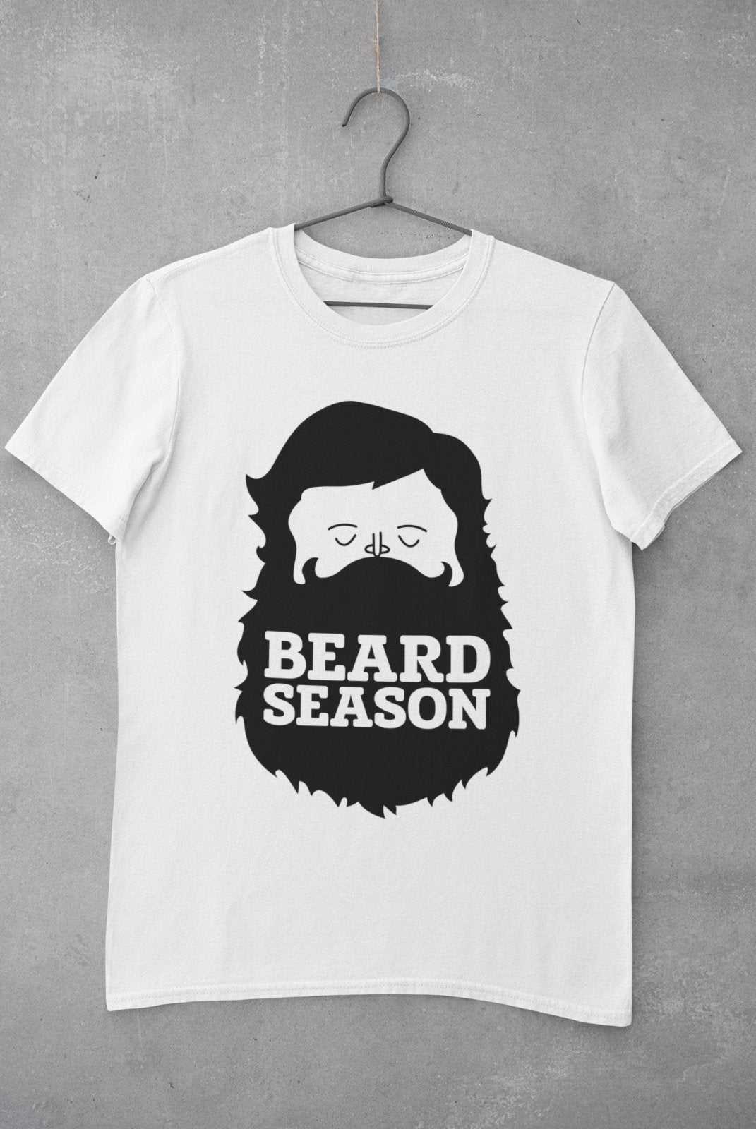 Funny T Shirt Beard Season Novelty Hipster Facial Hair Grooming MovembGalaxy Tees