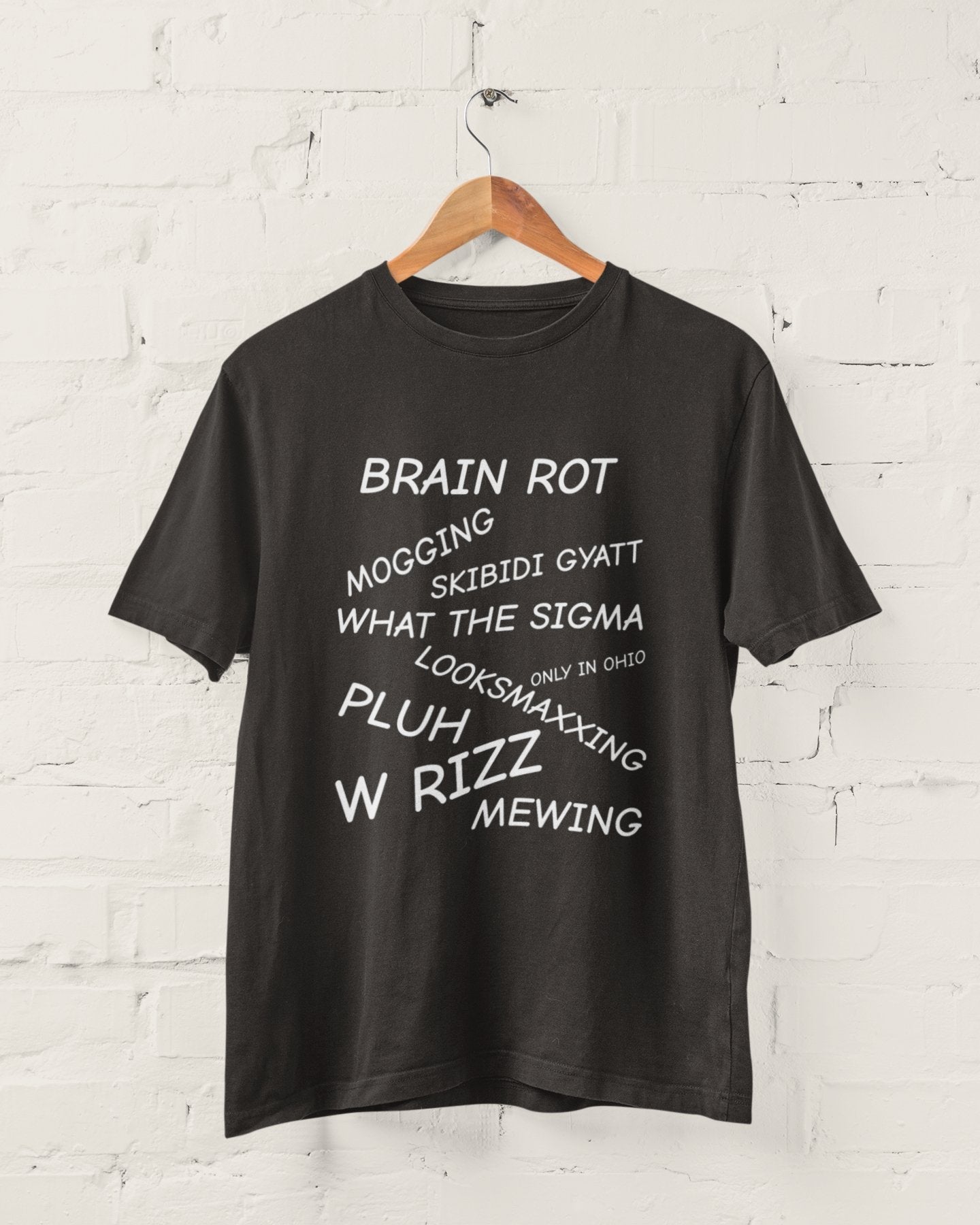 Funny Teenager Brain Rot T Shirt Gen Z Gen Alpha Tees trending MoggingGalaxy Tees