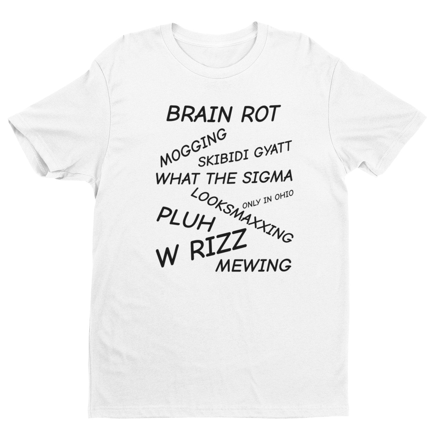 Funny Teenager Brain Rot T Shirt Gen Z Gen Alpha Tees trending MoggingGalaxy Tees