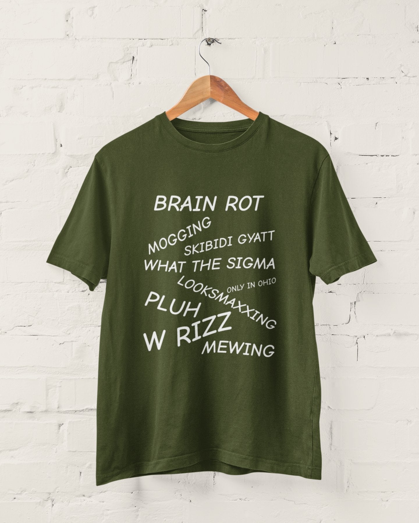 Funny Teenager Brain Rot T Shirt Gen Z Gen Alpha Tees trending MoggingGalaxy Tees
