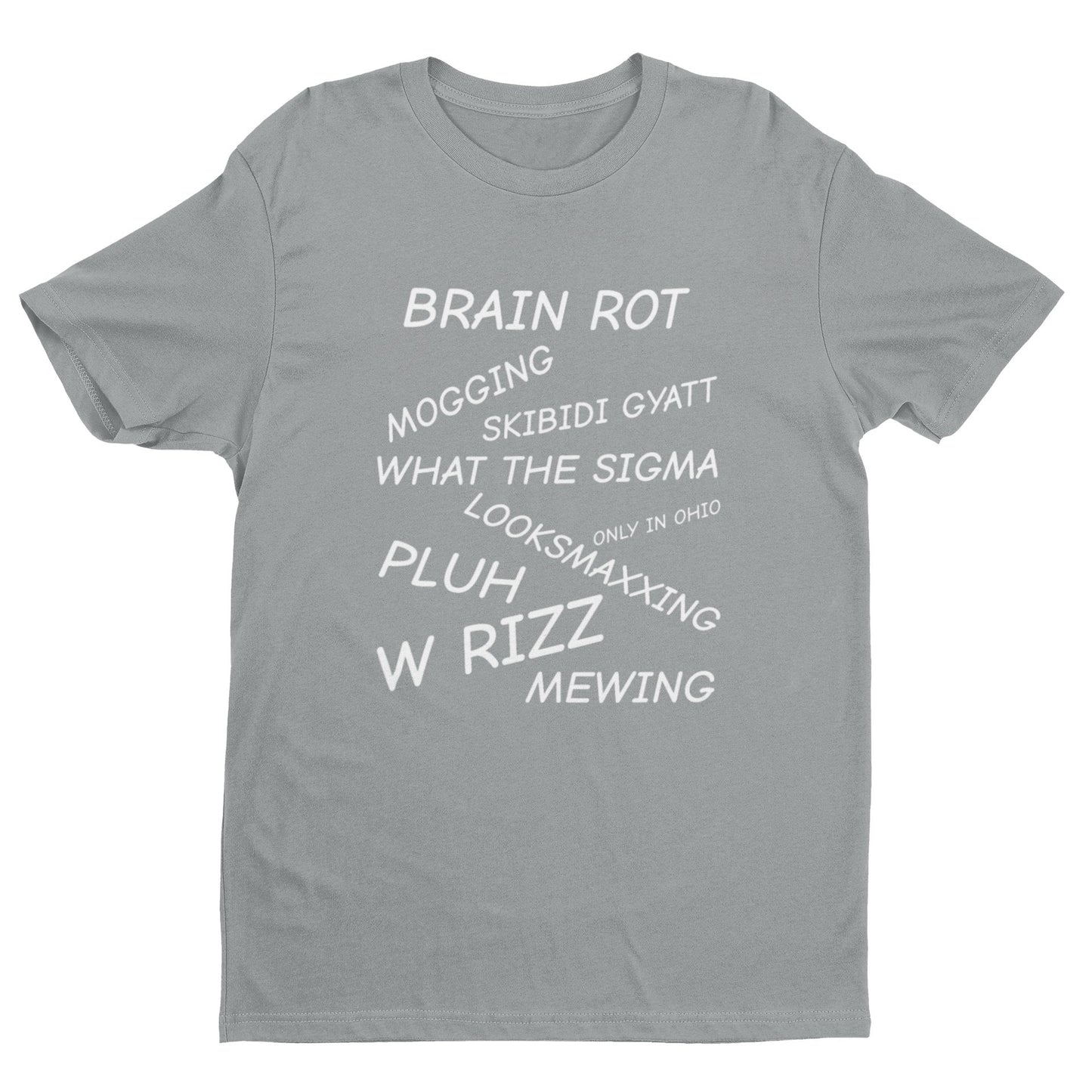 Funny Teenager Brain Rot T Shirt Gen Z Gen Alpha Tees trending MoggingGalaxy Tees