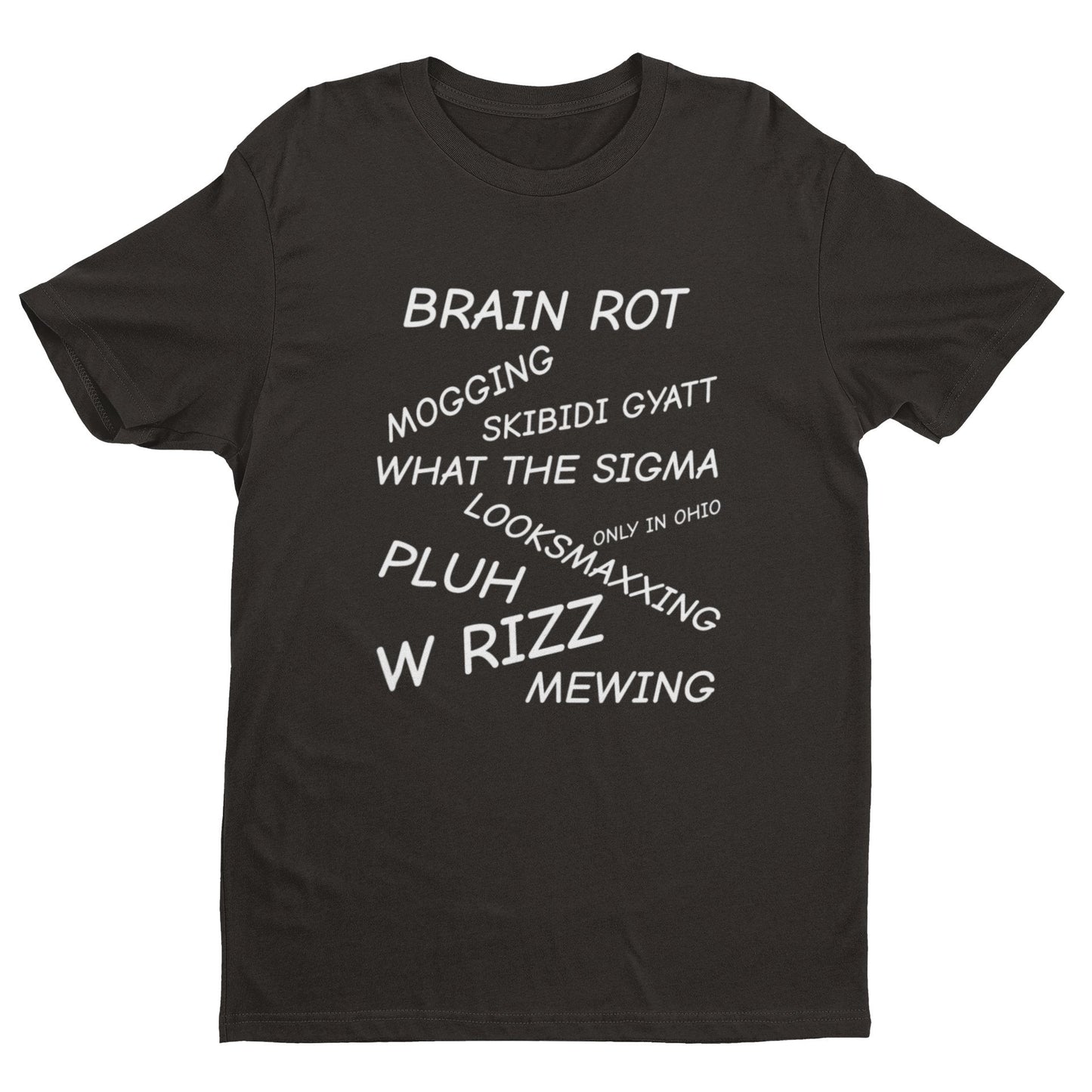 Funny Teenager Brain Rot T Shirt Gen Z Gen Alpha Tees trending MoggingGalaxy Tees