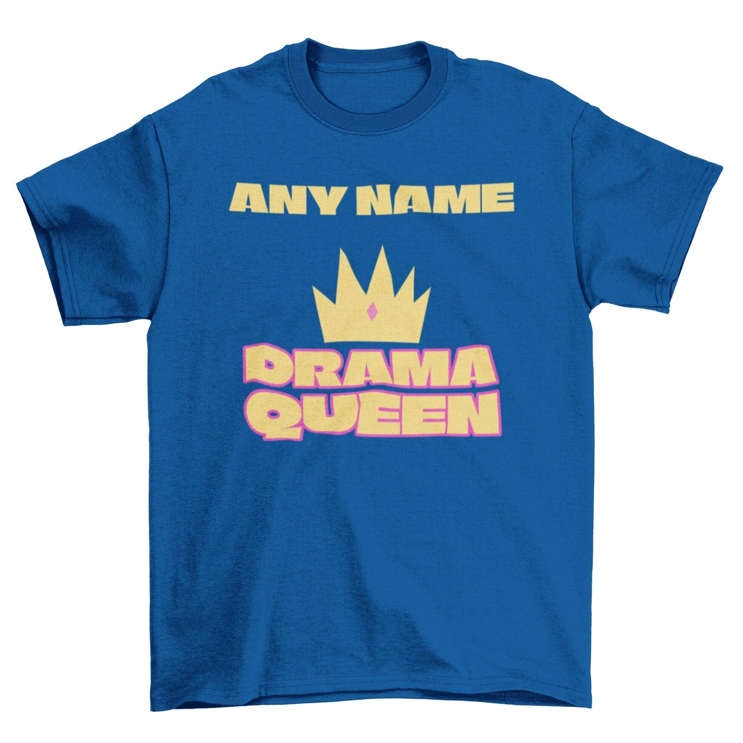 Girls Cute Personalised Gift Idea Drama Queen Slogan T-Shirt Funny WitGalaxy Tees