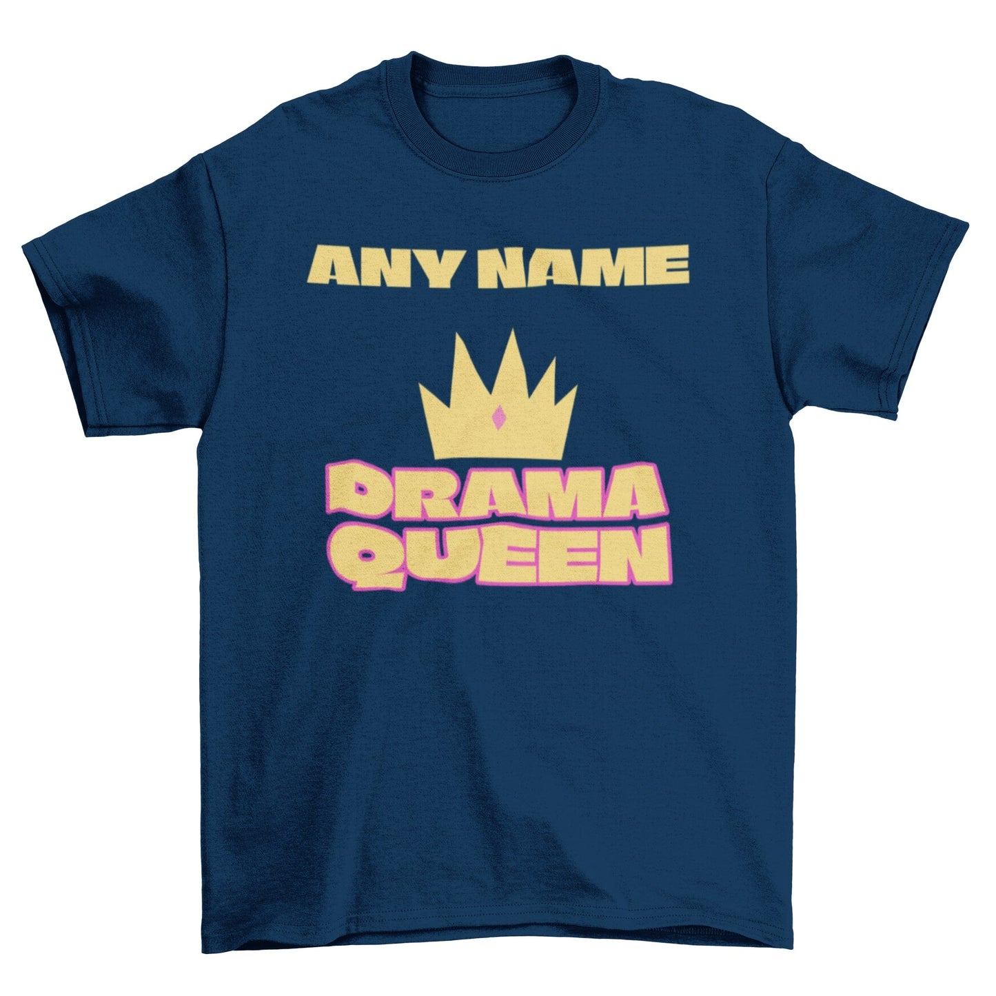 Girls Cute Personalised Gift Idea Drama Queen Slogan T-Shirt Funny WitGalaxy Tees