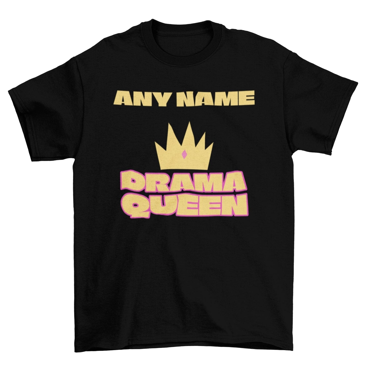 Girls Cute Personalised Gift Idea Drama Queen Slogan T-Shirt Funny WitGalaxy Tees