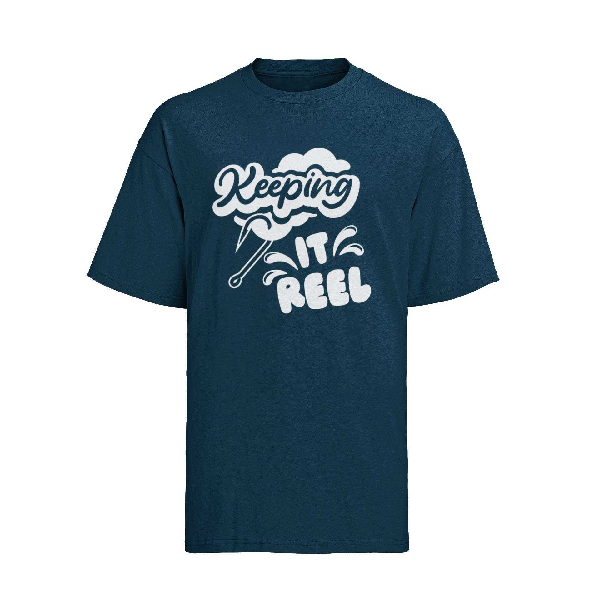 Keeping It Reel T-Shirt Fun Gift for Fishing Enthusiasts Angling Dad FGalaxy Tees