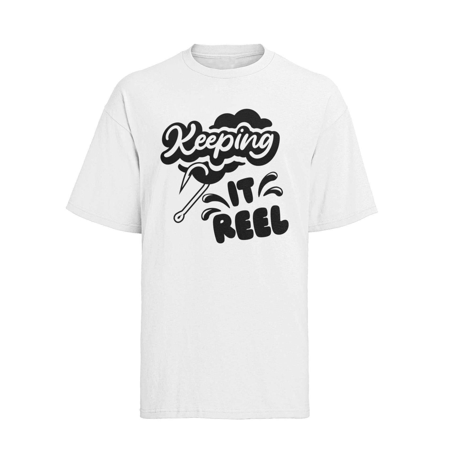 Keeping It Reel T-Shirt Fun Gift for Fishing Enthusiasts Angling Dad FGalaxy Tees