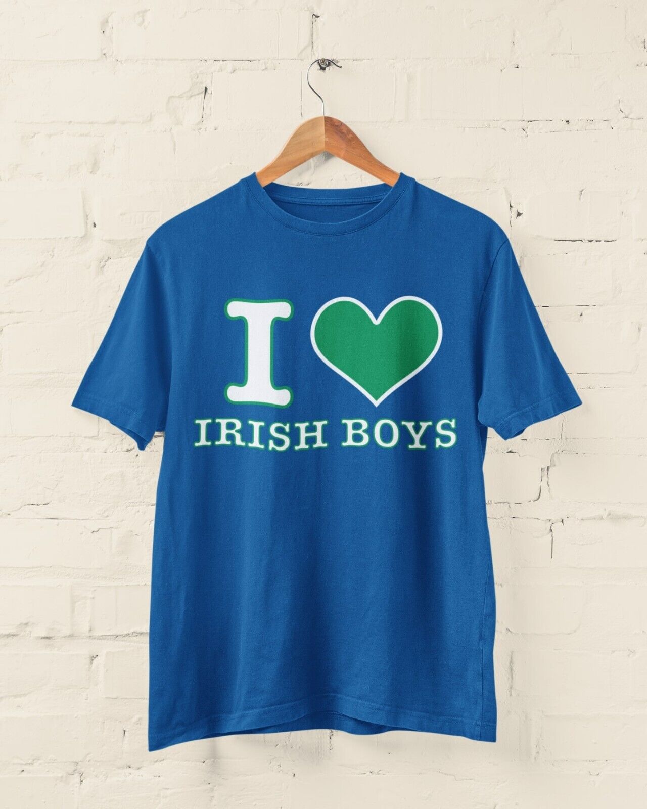 Kids Childrens I LOVE IRISH BOYS Green Love Heart T Shirt Trending St Galaxy Tees