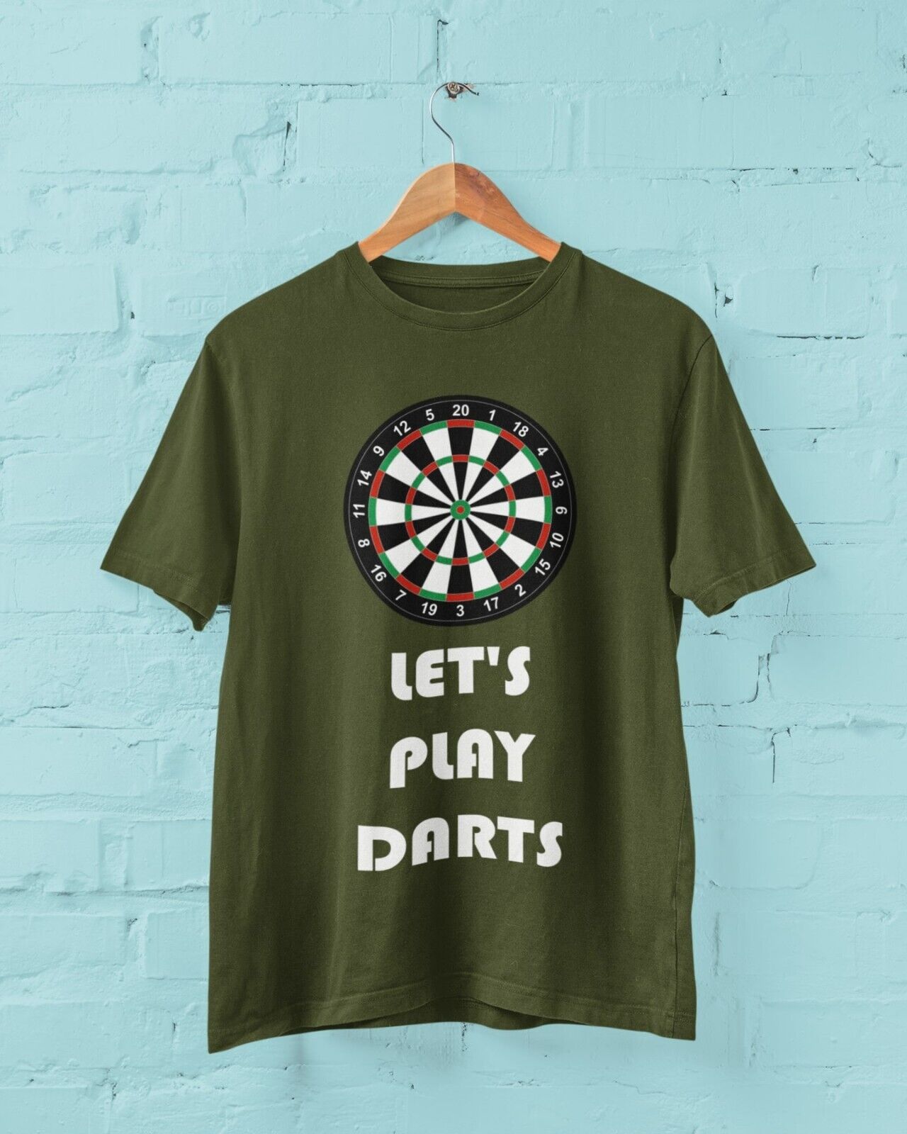 LET'S PLAY DARTS Funny T Shirt Man To Oche Gift Idea Team Dad PresentGalaxy Tees