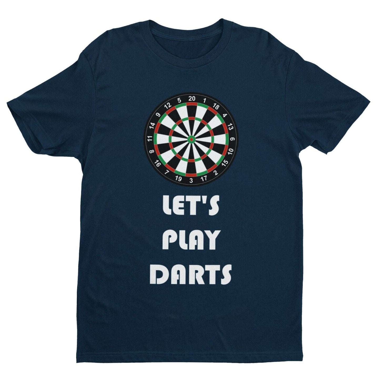 LET'S PLAY DARTS Funny T Shirt Man To Oche Gift Idea Team Dad PresentGalaxy Tees