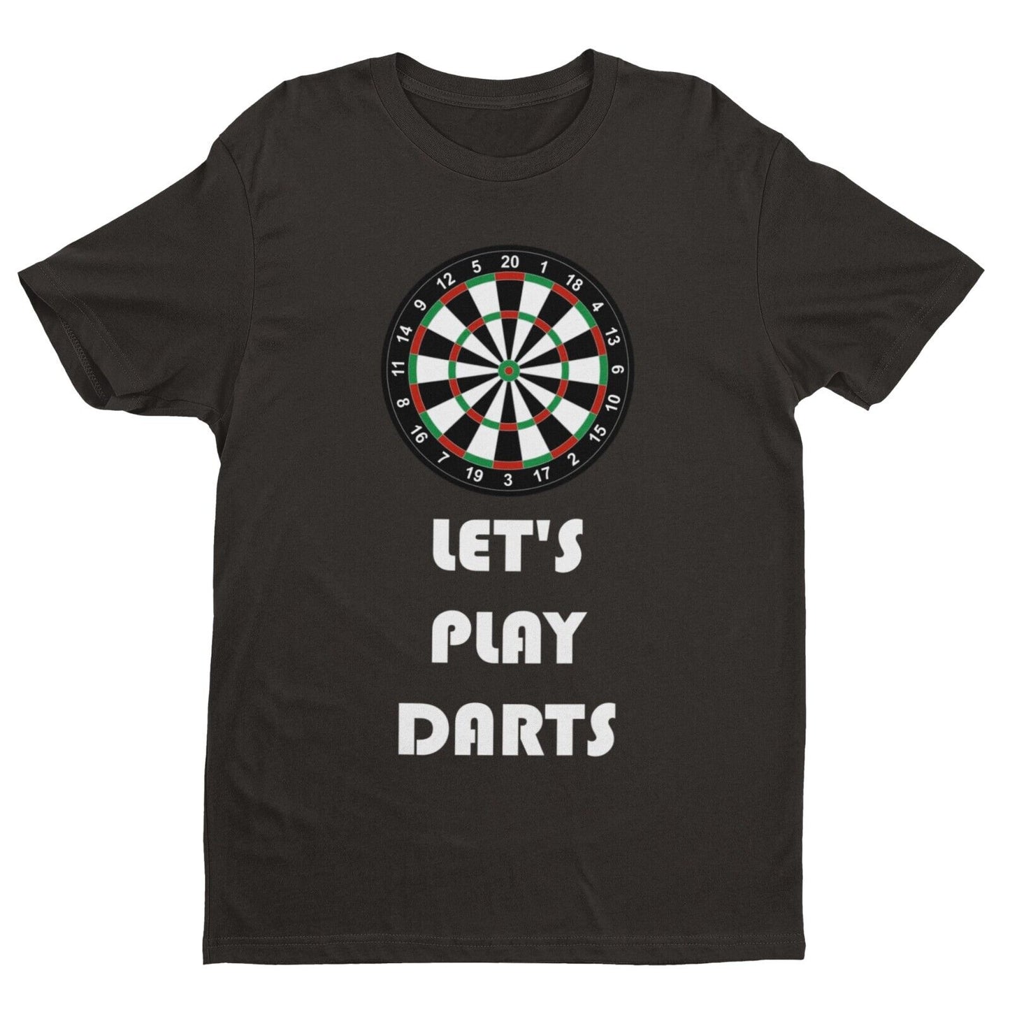 LET'S PLAY DARTS Funny T Shirt Man To Oche Gift Idea Team Dad PresentGalaxy Tees