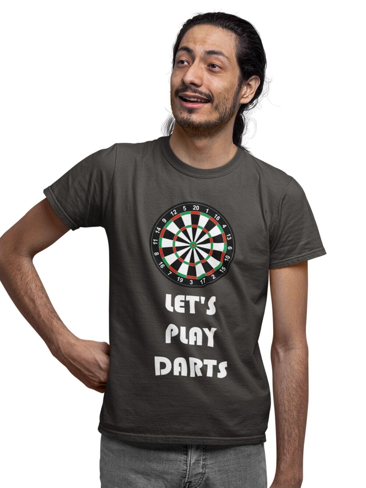 LET'S PLAY DARTS Funny T Shirt Man To Oche Gift Idea Team Dad PresentGalaxy Tees