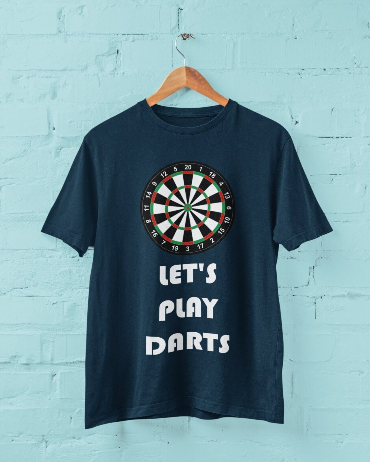 LET'S PLAY DARTS Funny T Shirt Man To Oche Gift Idea Team Dad PresentGalaxy Tees