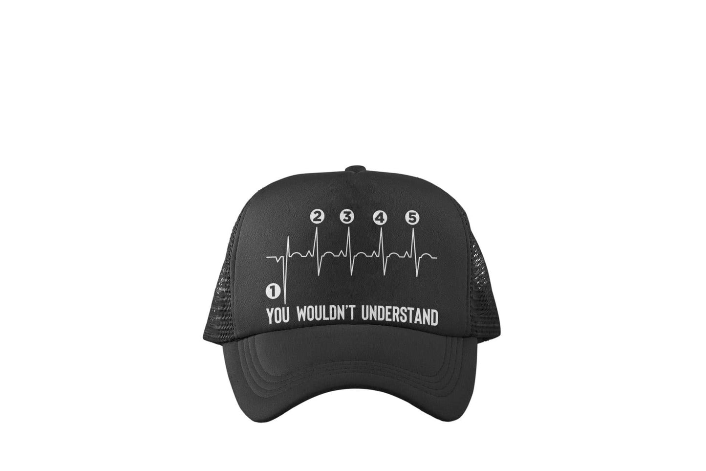 Motorcyclist Trucker Cap Biker Gearshift You Wouldn't Understand with Galaxy Tees