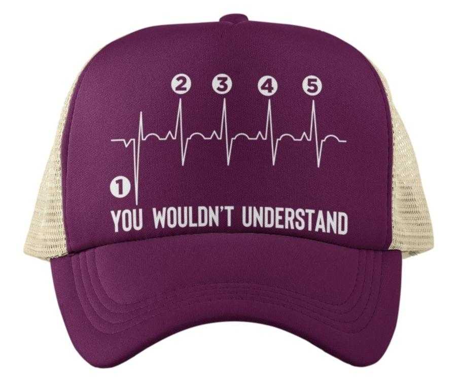 Motorcyclist Trucker Cap Biker Gearshift You Wouldn't Understand with Galaxy Tees